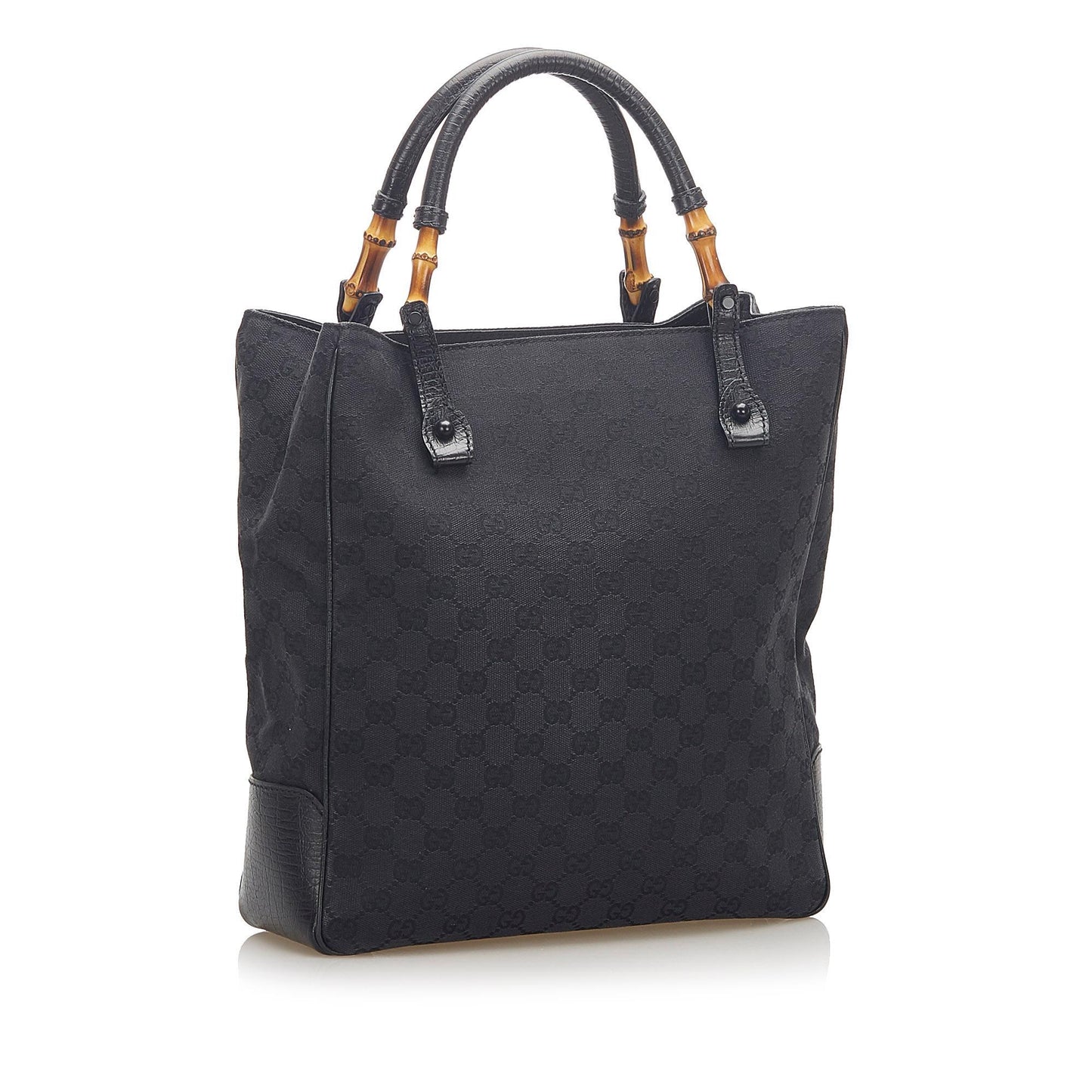 Gucci Bamboo Canvas Tote Style 5