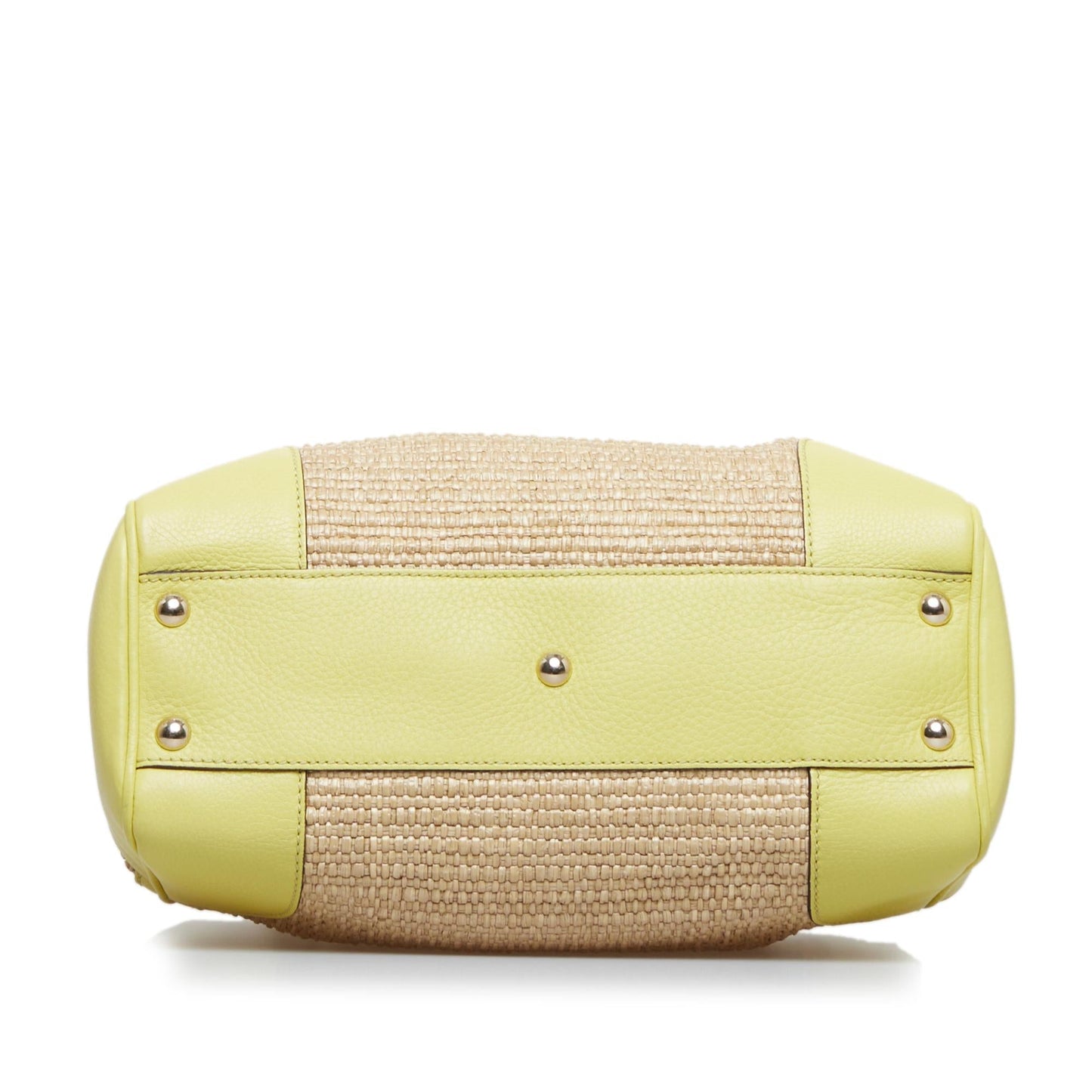 Gucci Bamboo Shopper Raffia Satchel (SHG-O4uoe2)