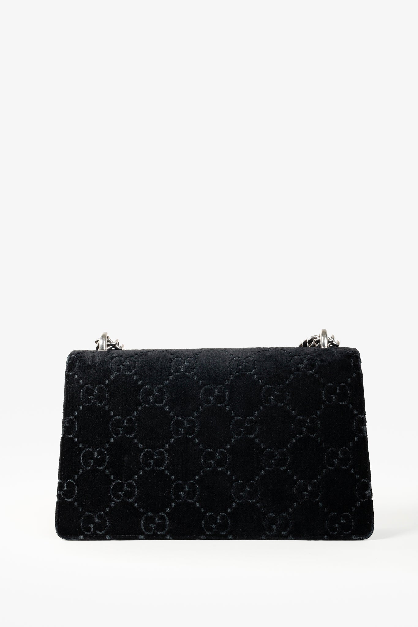 Gucci Monogram Chain Leather Shoulder Bag