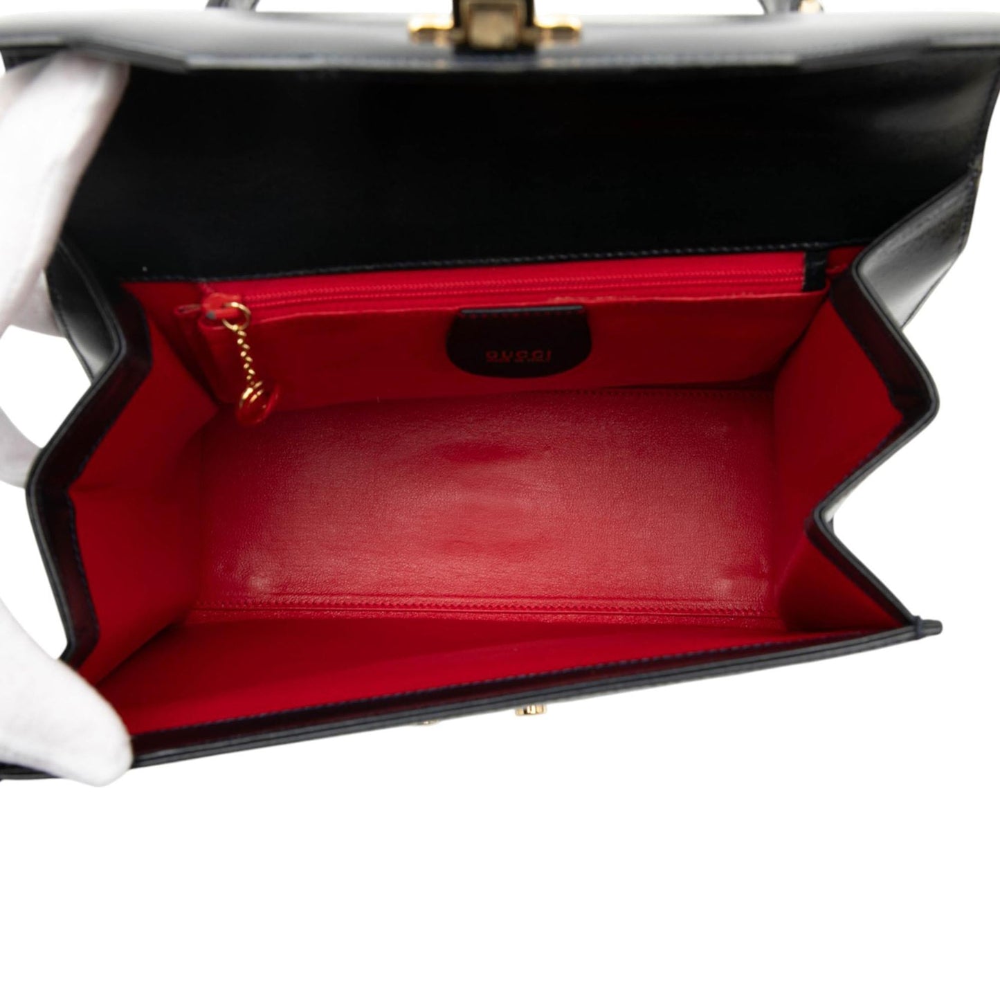 Gucci Calfskin Lady Lock Satchel