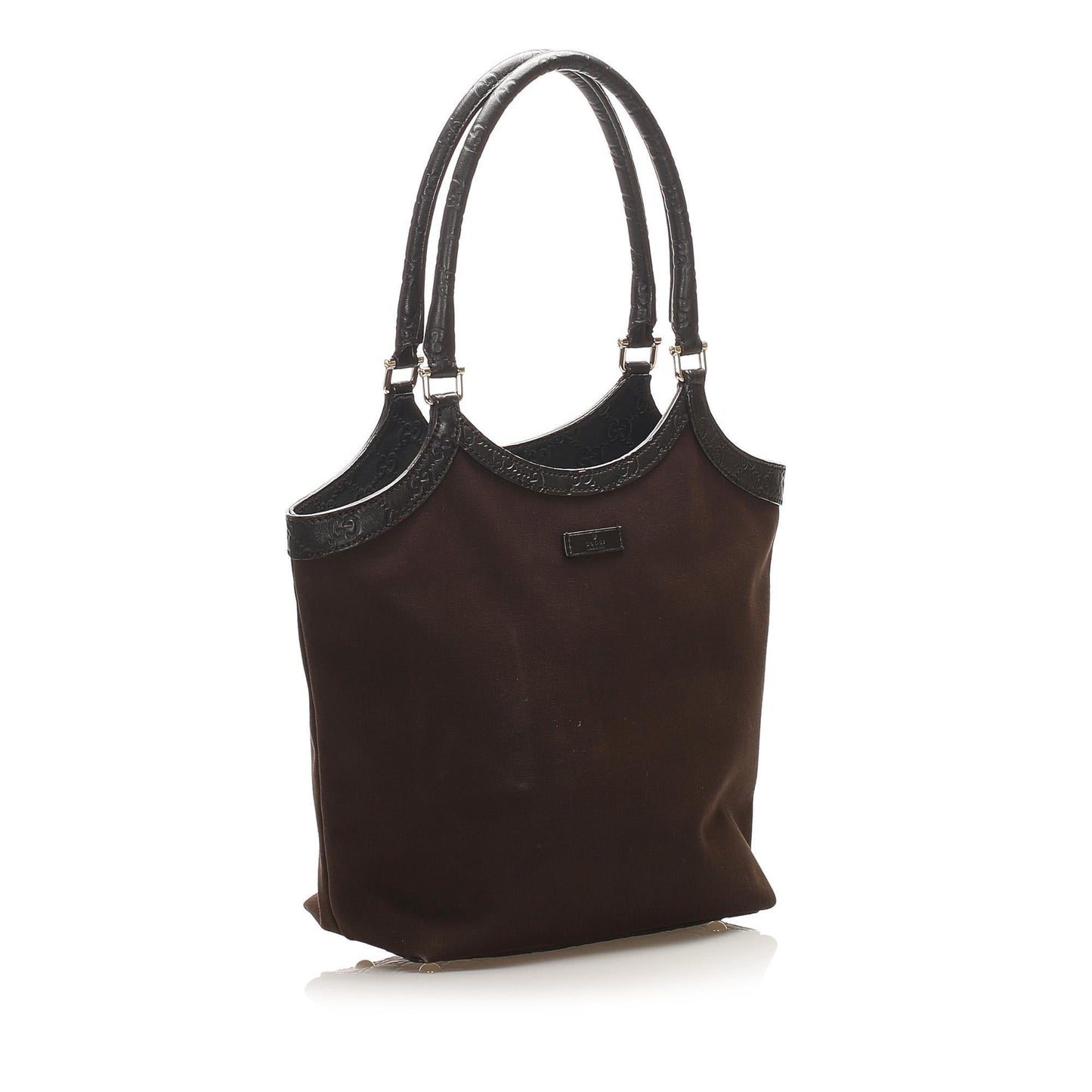 Gucci Canvas Monogram Tote Style 125