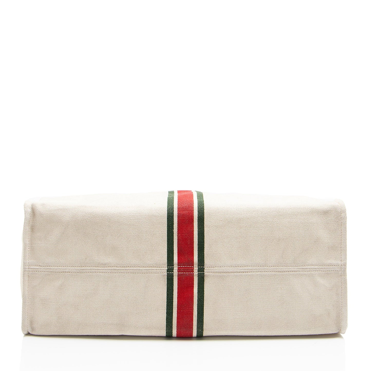 Gucci Leather Canvas Tote