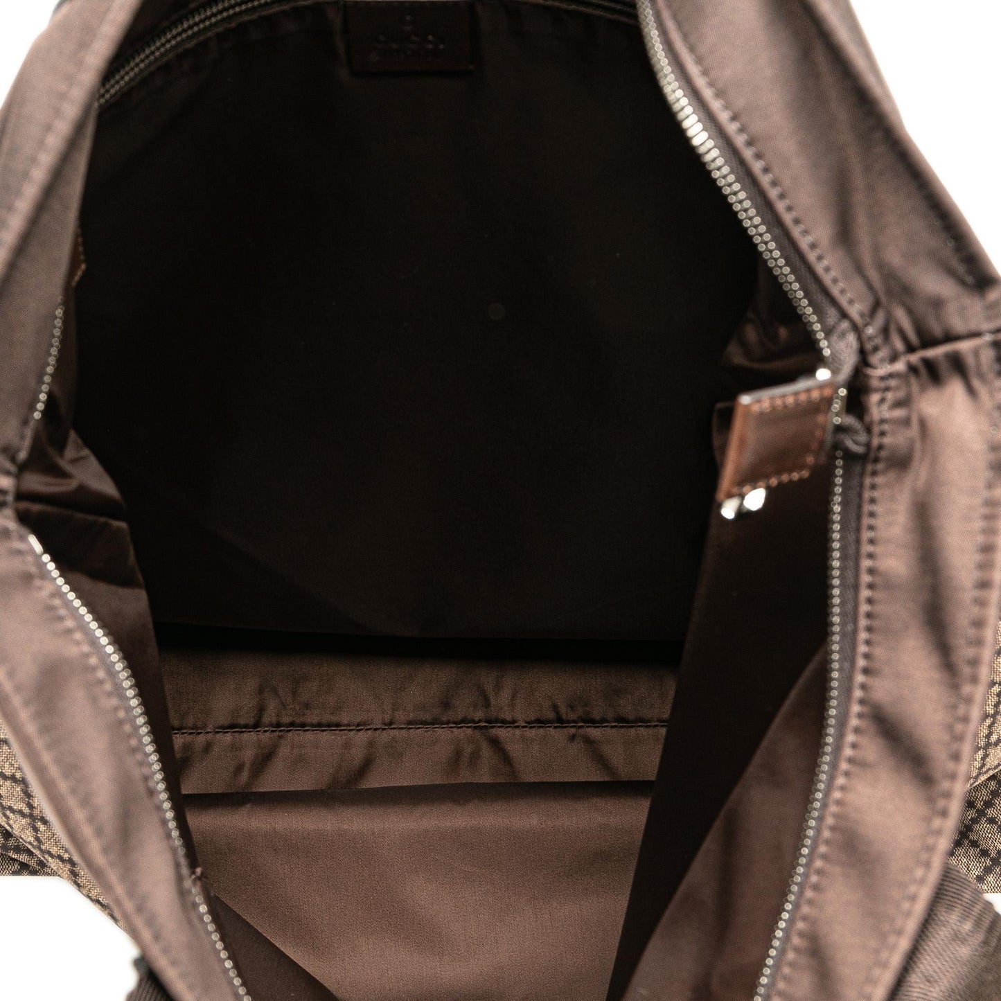 Gucci Diamante Web Nylon Tote (SHG-HrFLNN)