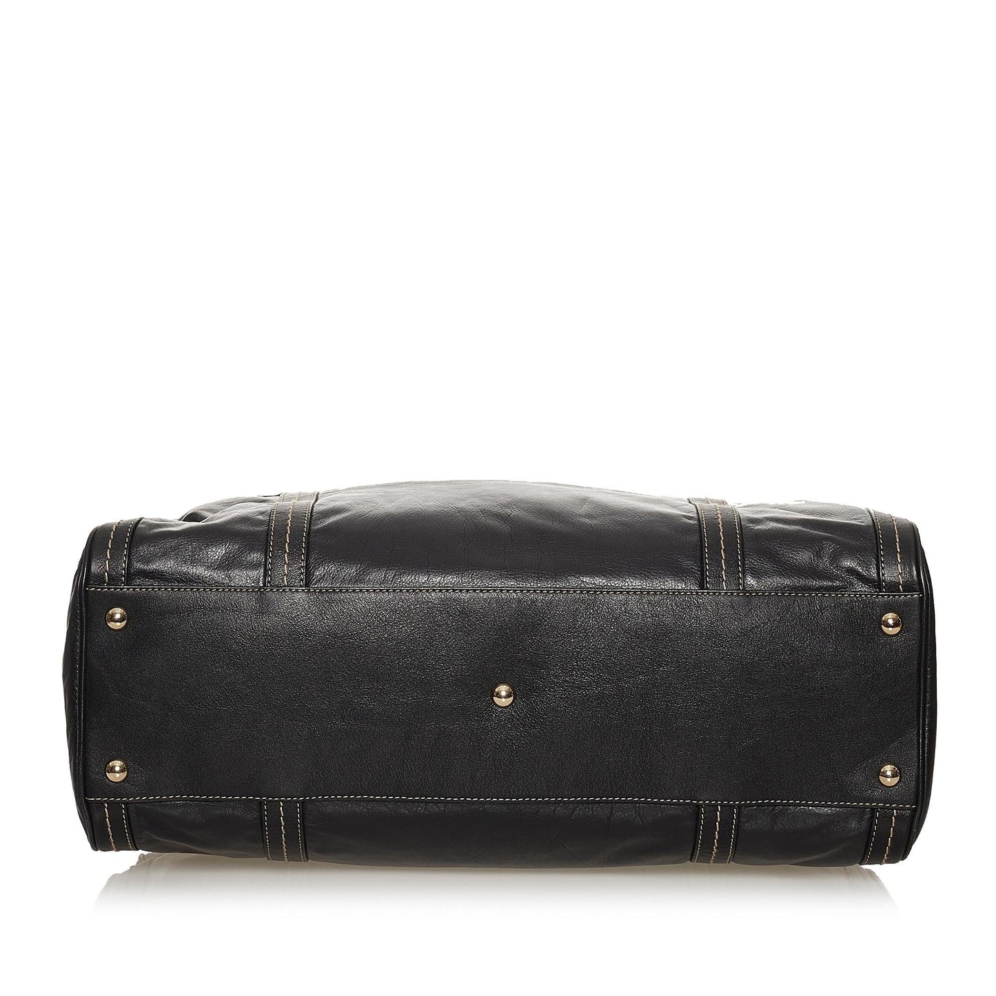 Gucci Duchessa Leather Boston Bag (SHG-2FBg0A)