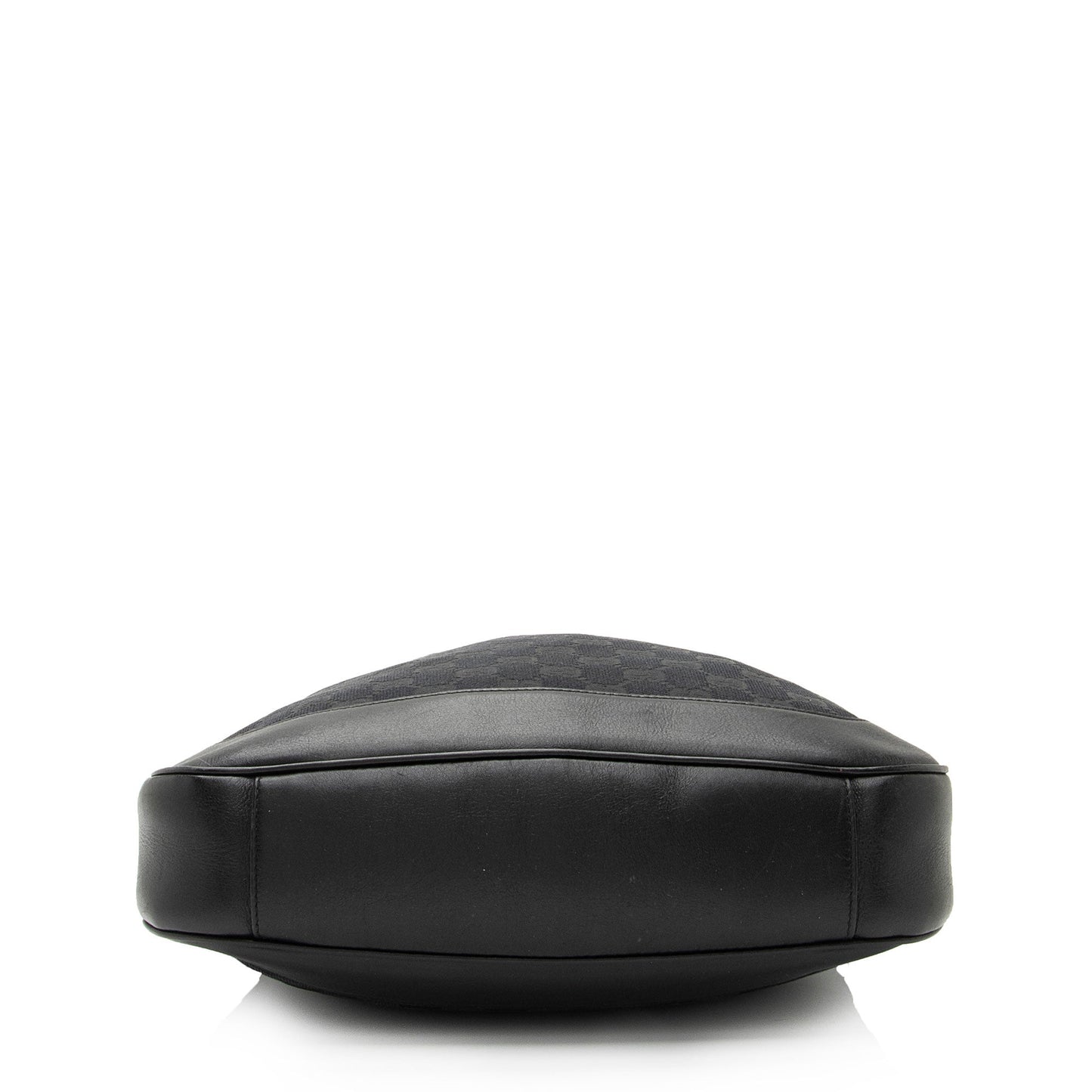 Gucci Leather Canvas Shoulder Bag