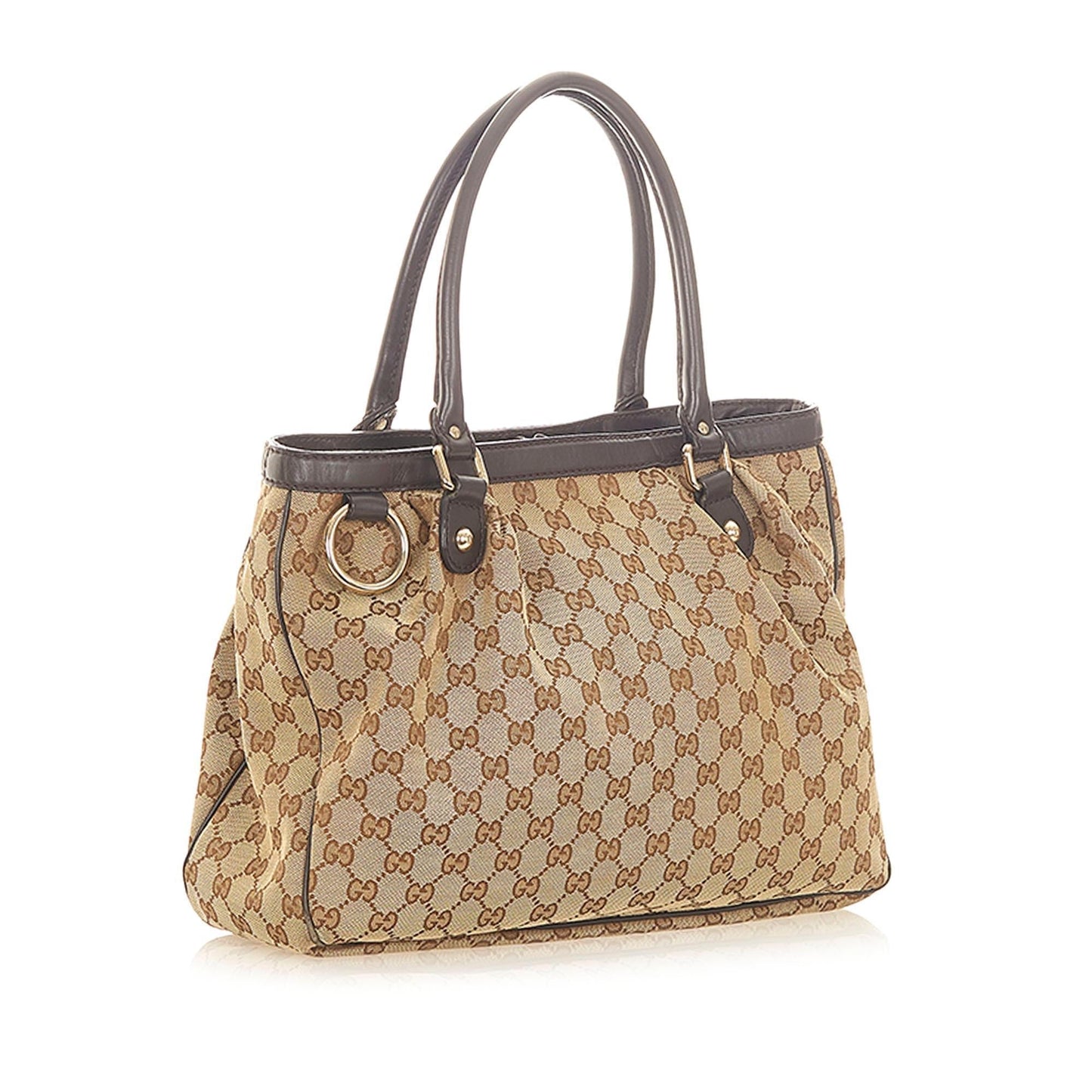 Gucci Monogram Canvas Tote