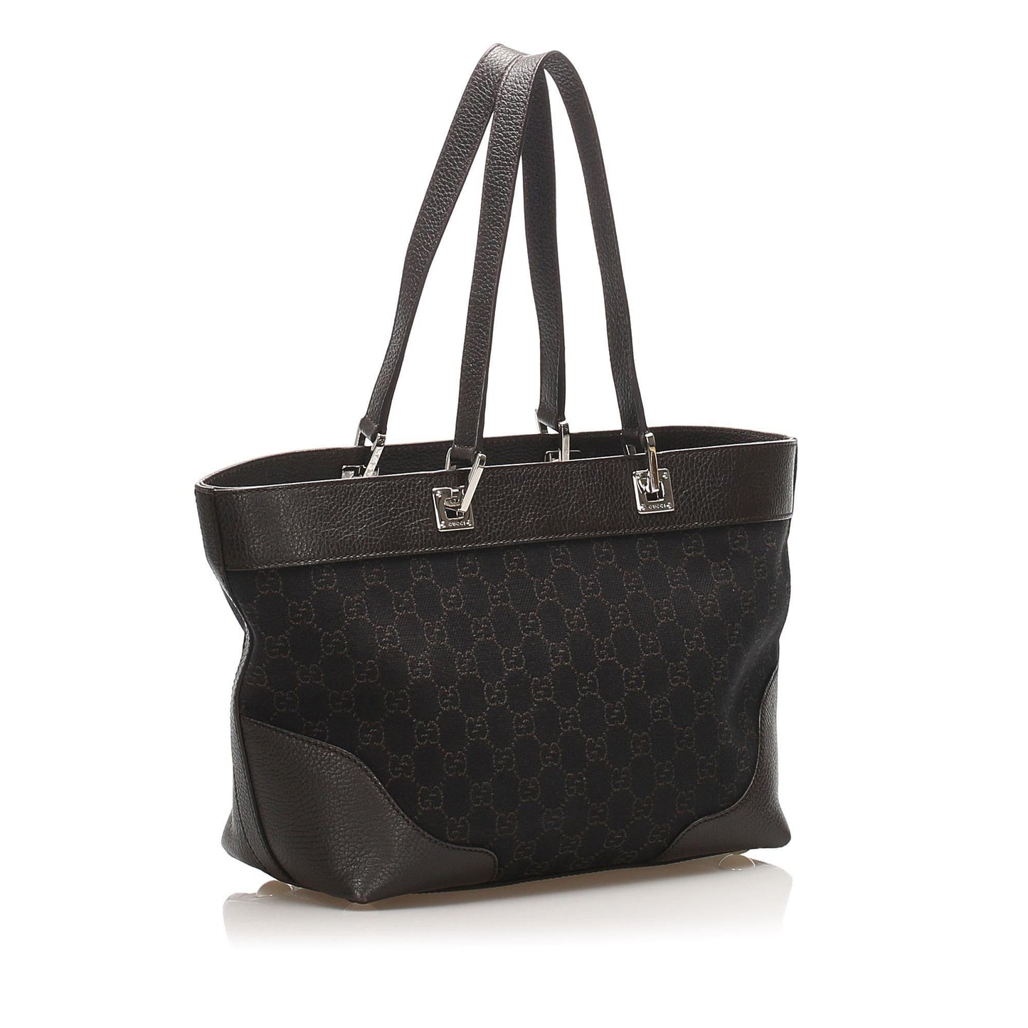 Gucci Leather Canvas Tote Style 10