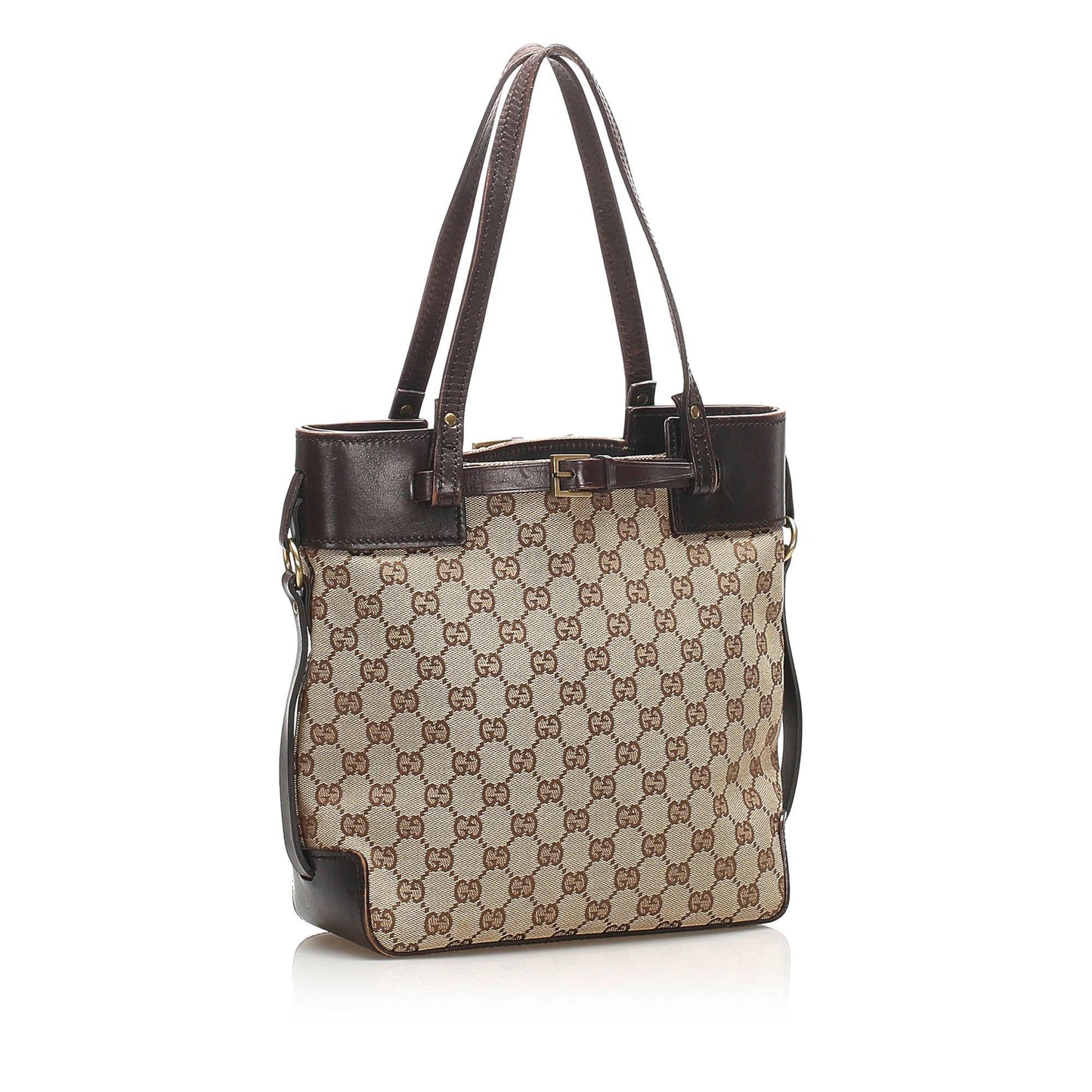 Gucci Canvas Monogram Tote Style 145