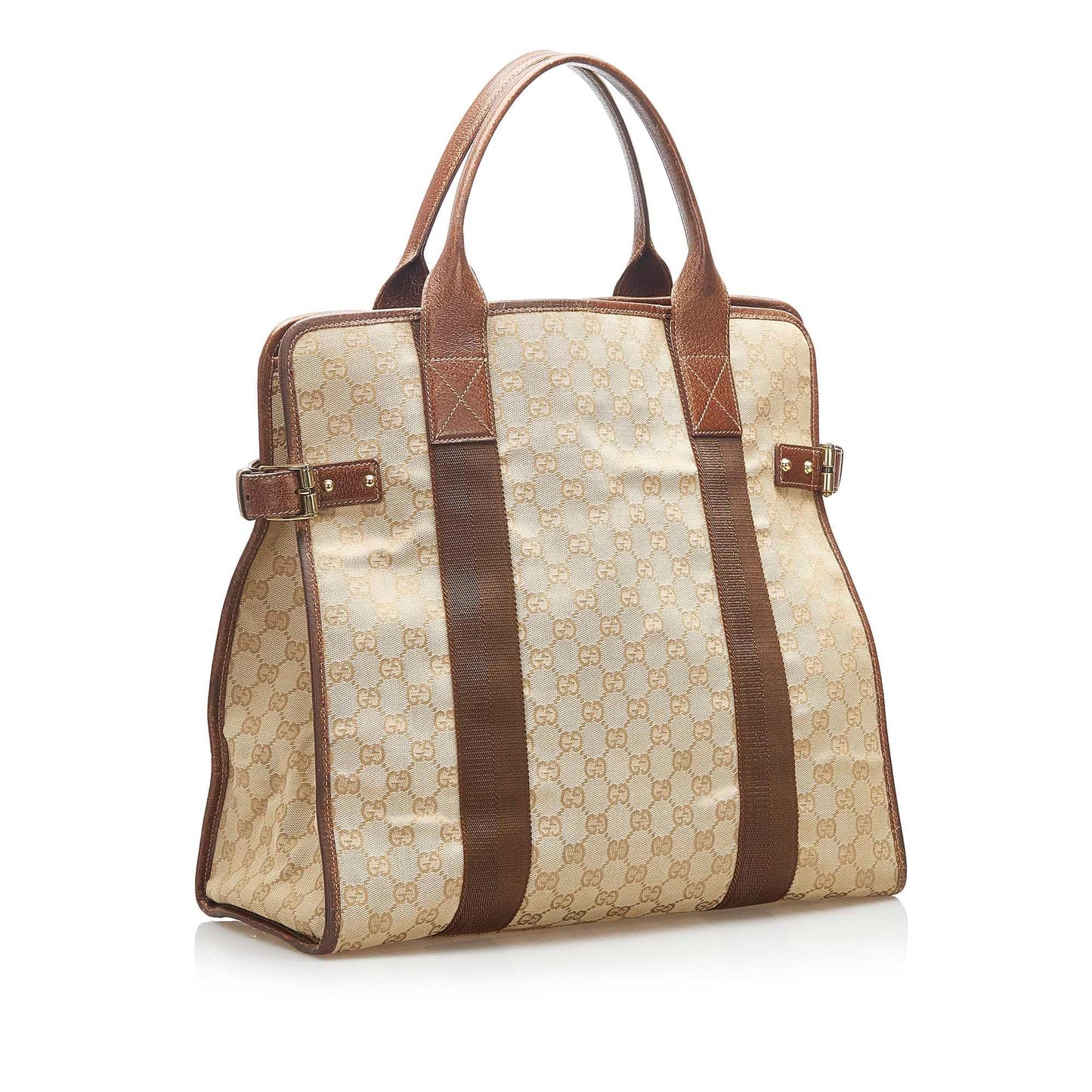 Gucci Canvas Monogram Tote Style 104