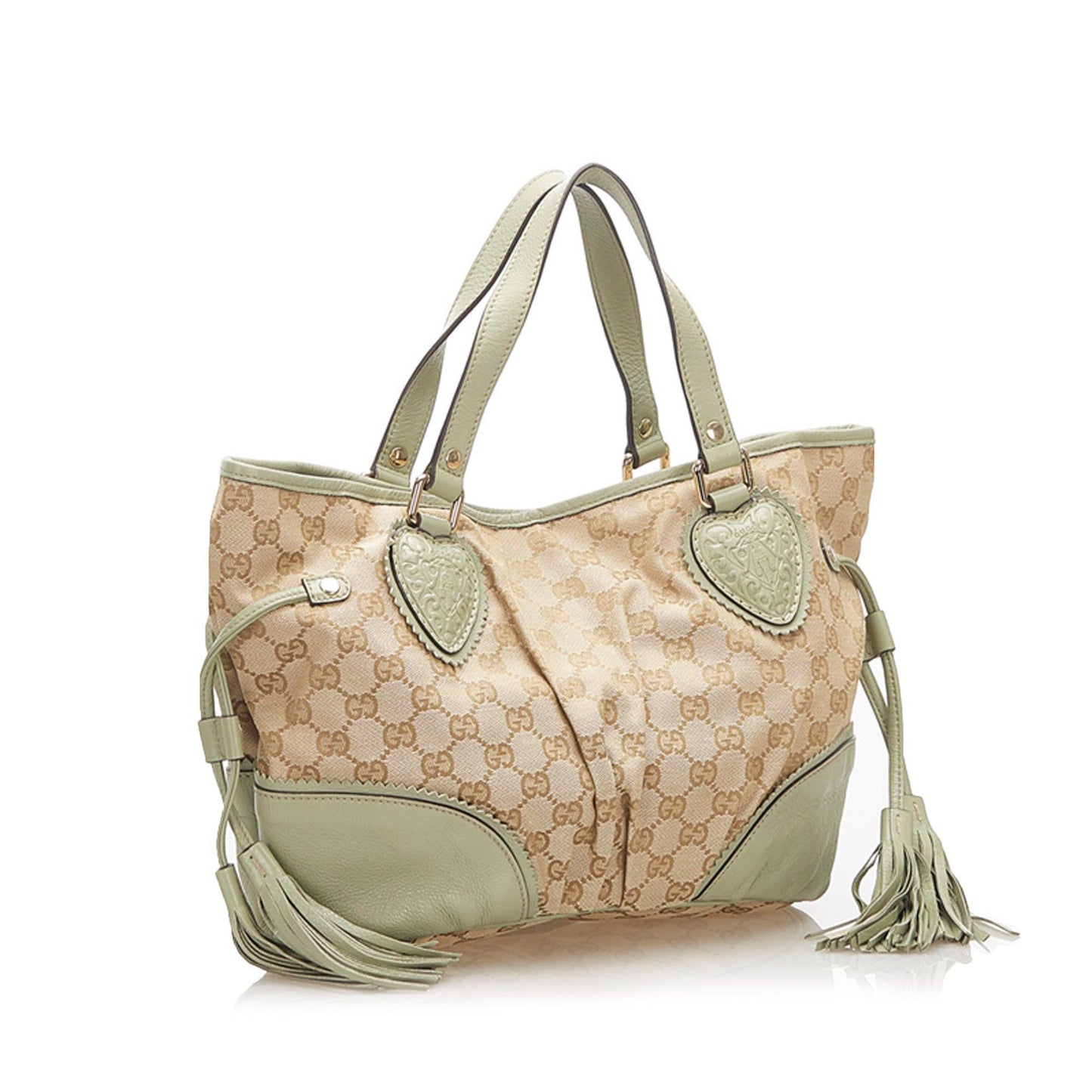 Gucci Canvas Monogram Tote Style 40