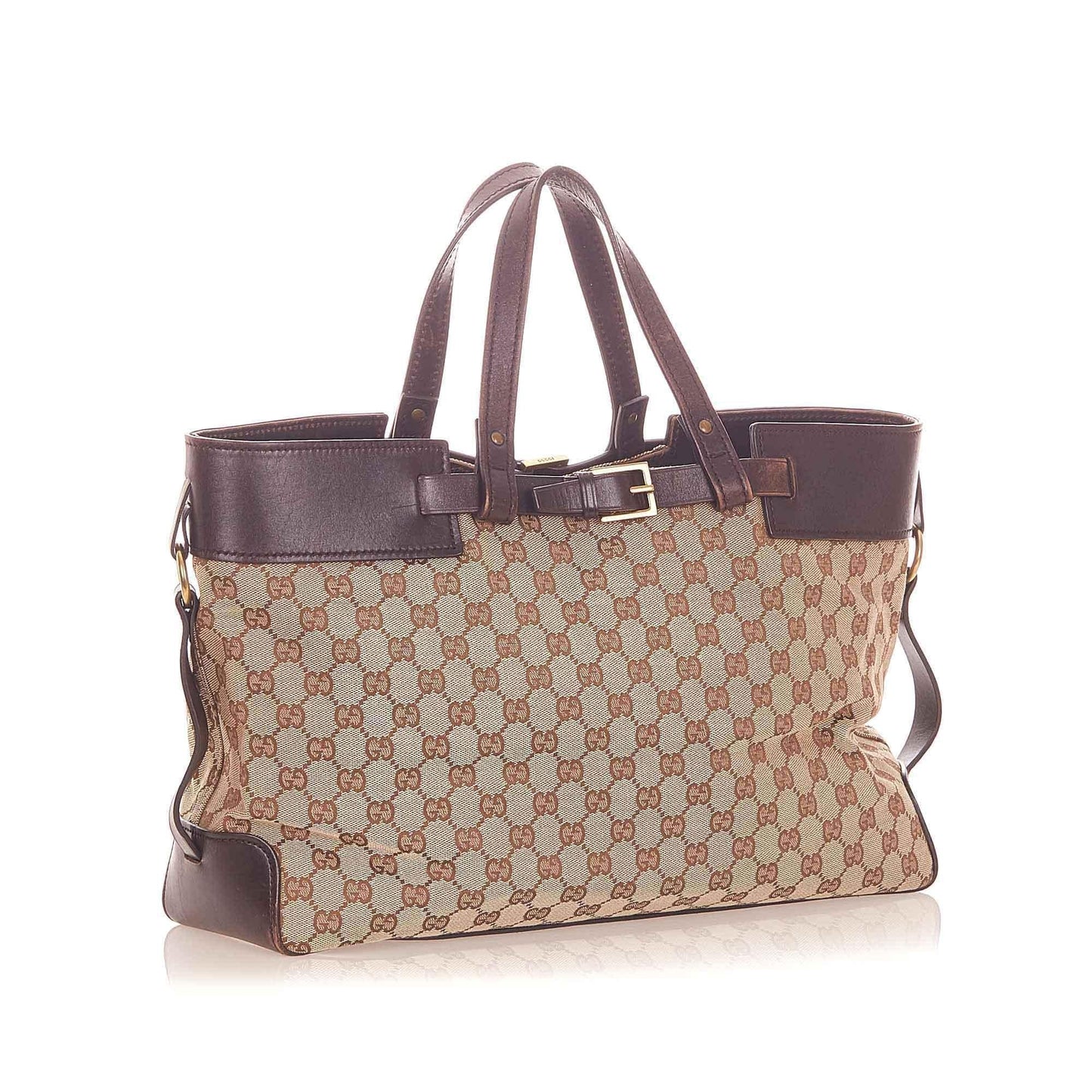 Gucci Monogram Canvas Tote