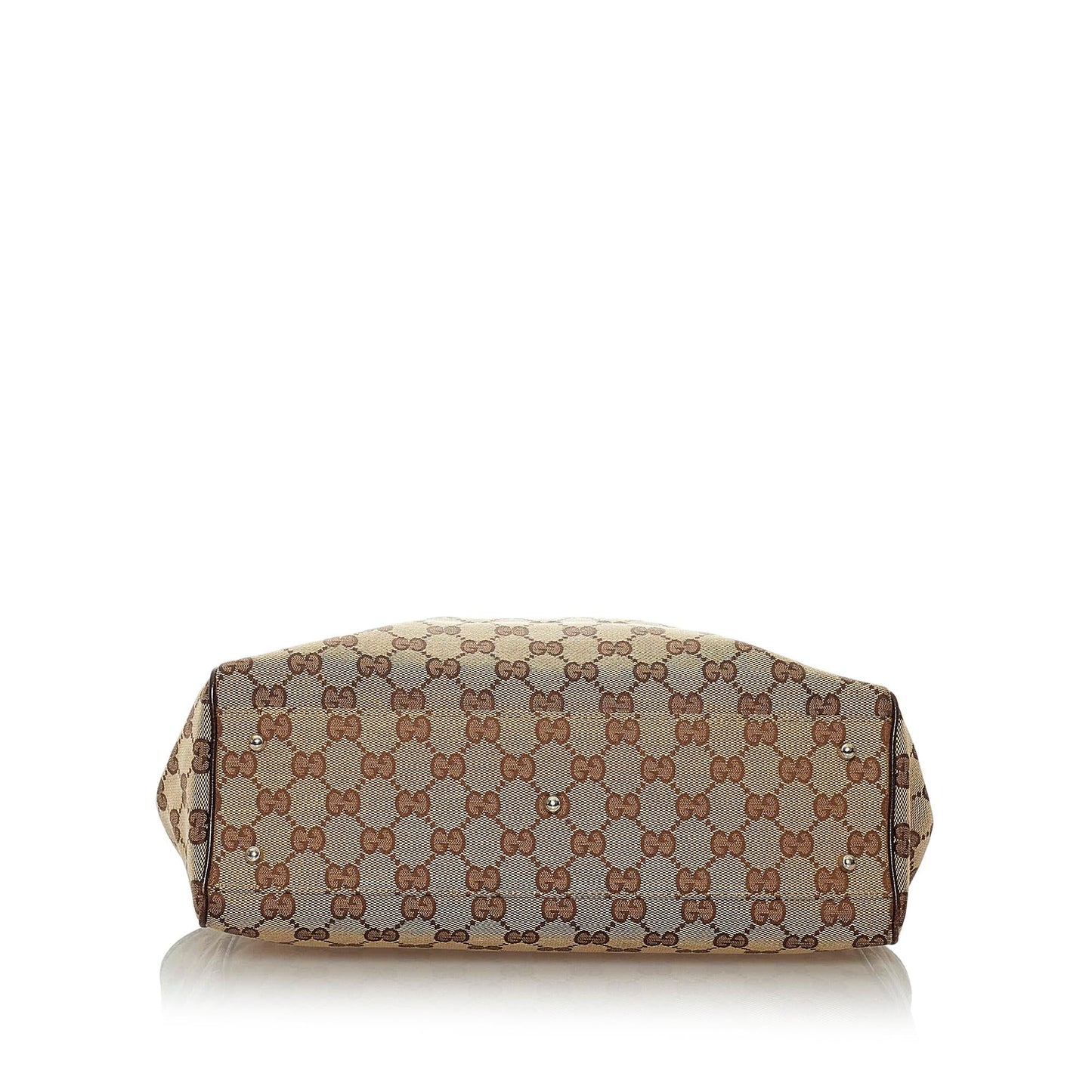 Gucci GG Canvas Web Handbag (SHG-29367)