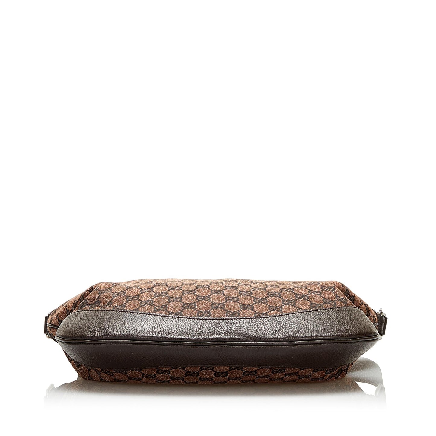 Gucci GG Denim Half Moon Crossbody Bag (SHG-35631)