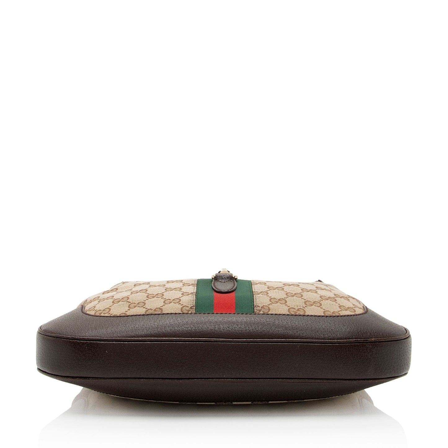 Gucci Nylon Leather Canvas Shoulder Bag
