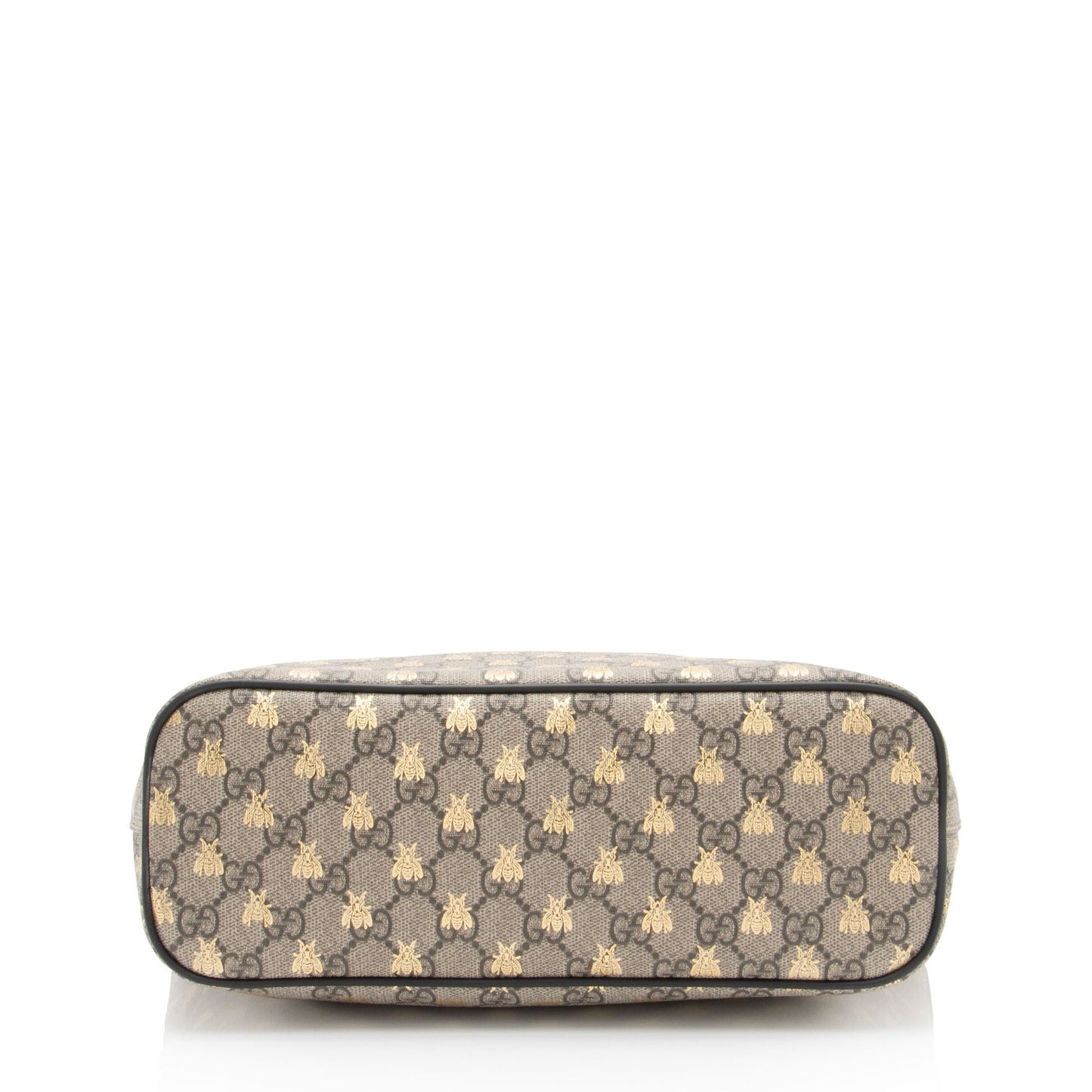 Gucci Leather Canvas Tote