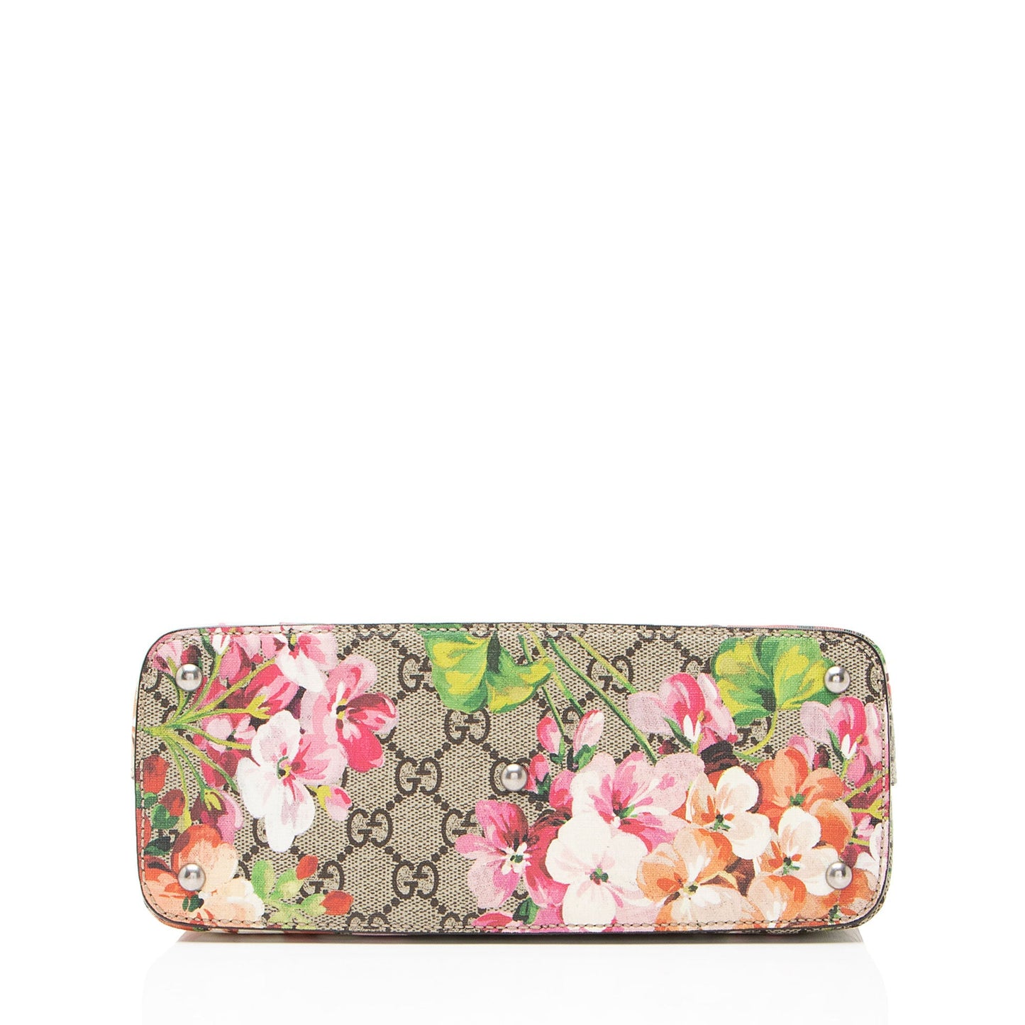 Gucci GG Supreme Blooms Mini Zip Tote