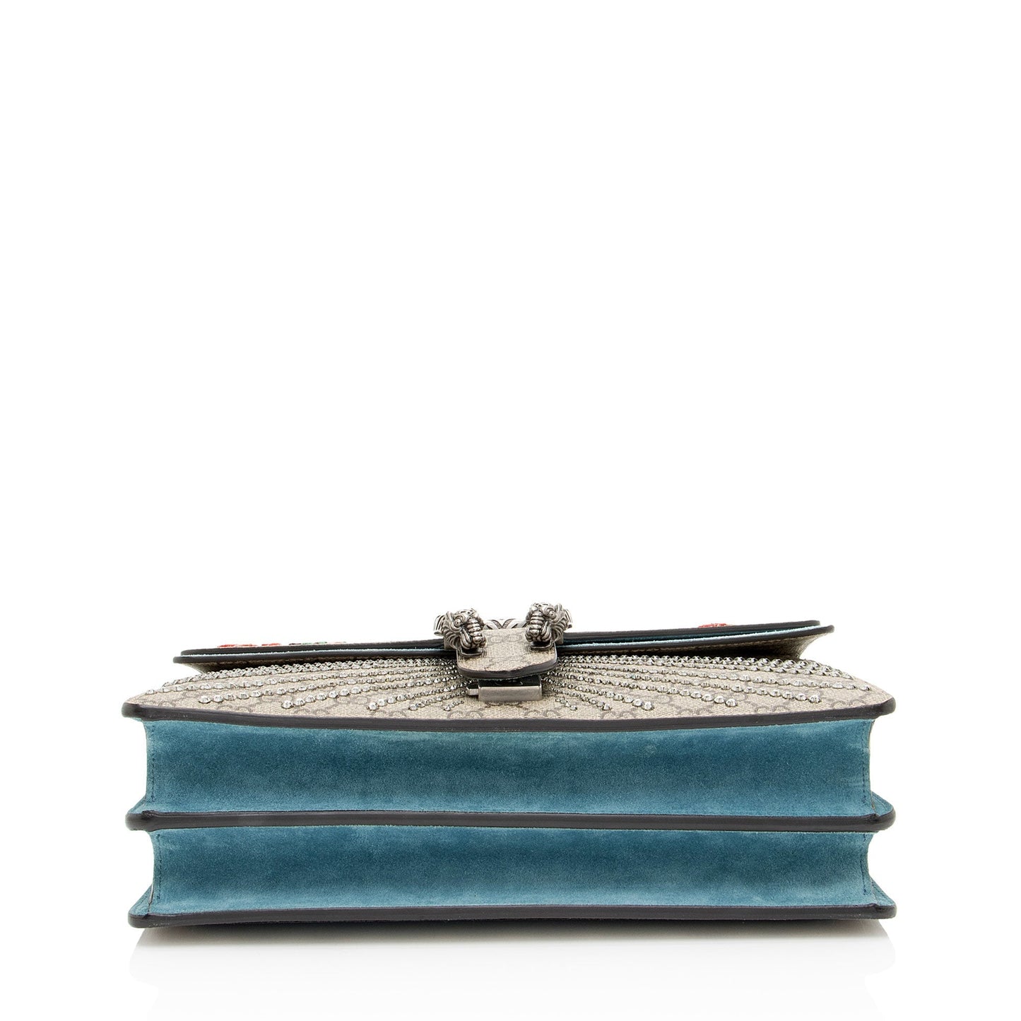 Gucci GG Supreme Embroidered Angry Cat Dionysus Medium Shoulder Bag