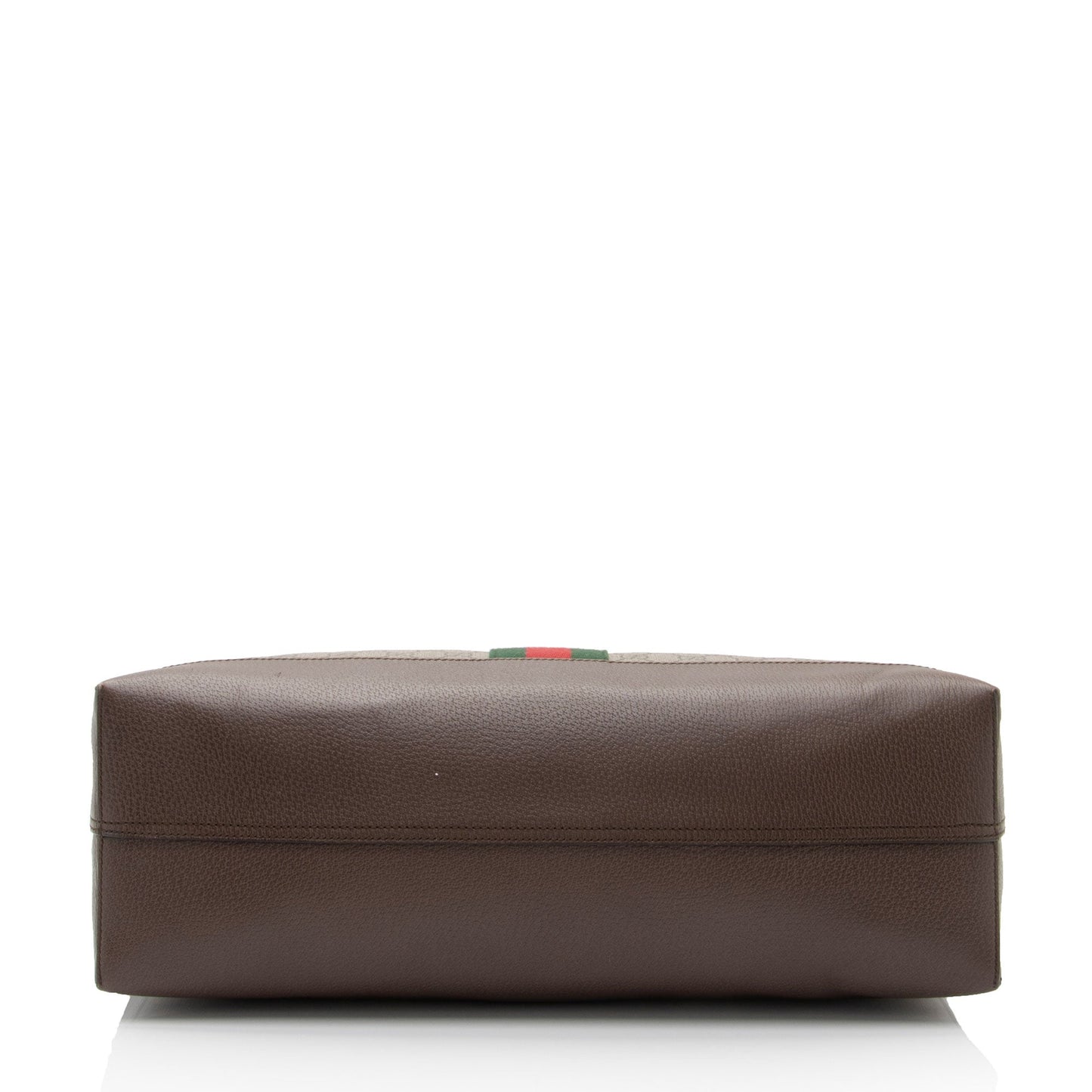 Gucci Nylon Pochette Leather Canvas Tote