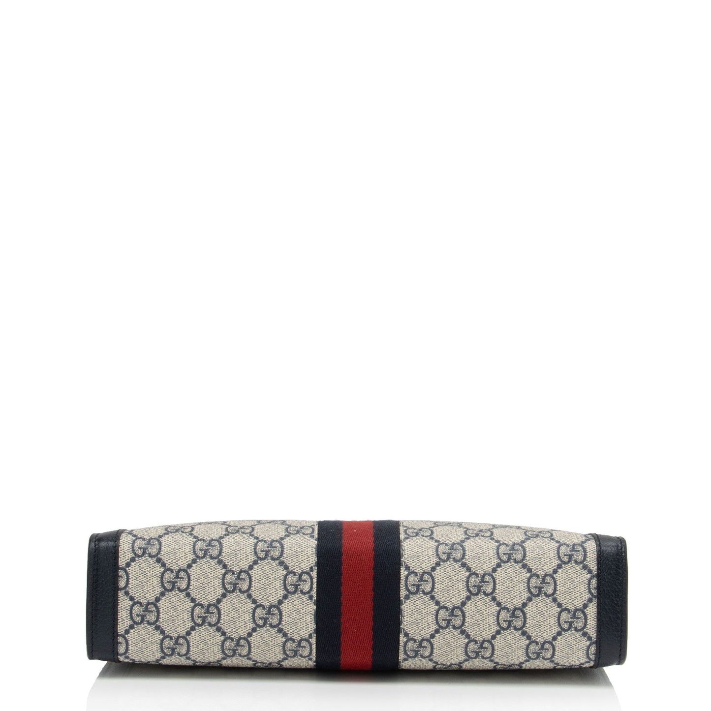 Gucci Nylon Leather Canvas Clutch