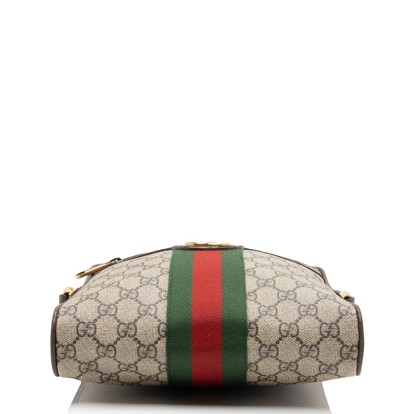 Gucci Nylon Leather Canvas Shoulder Bag