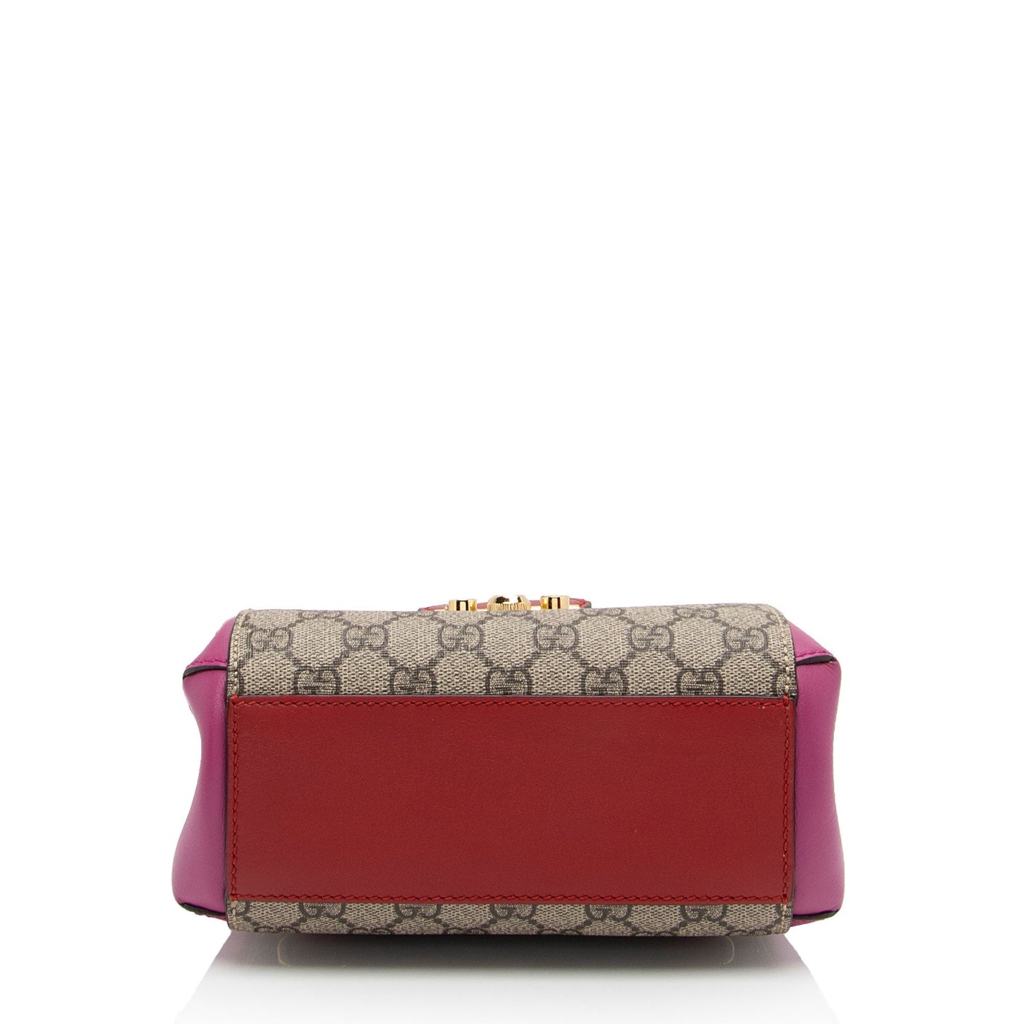 Gucci Leather Canvas Shoulder Bag