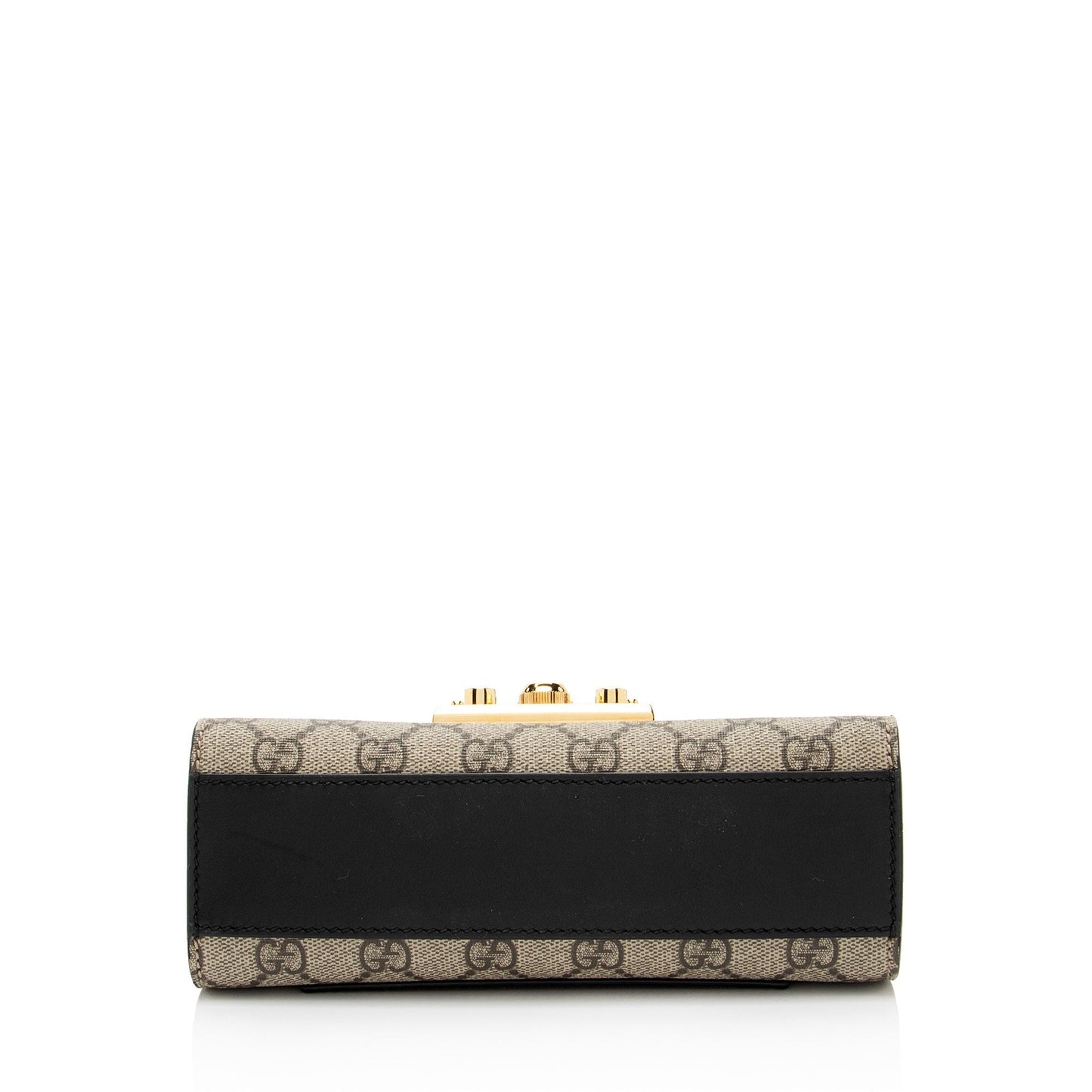 Gucci Leather Canvas Shoulder Bag