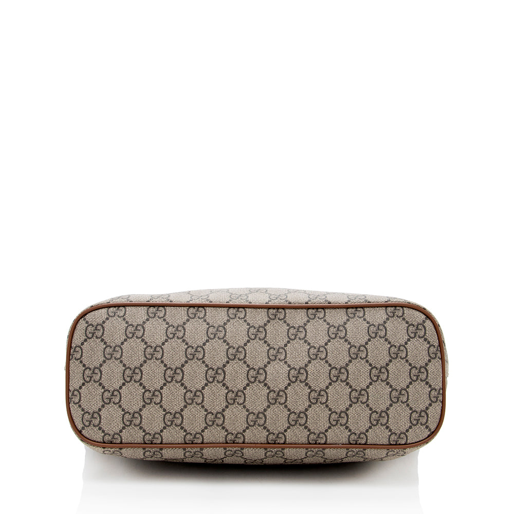 Gucci GG Supreme Leather Canvas Tote Style 8