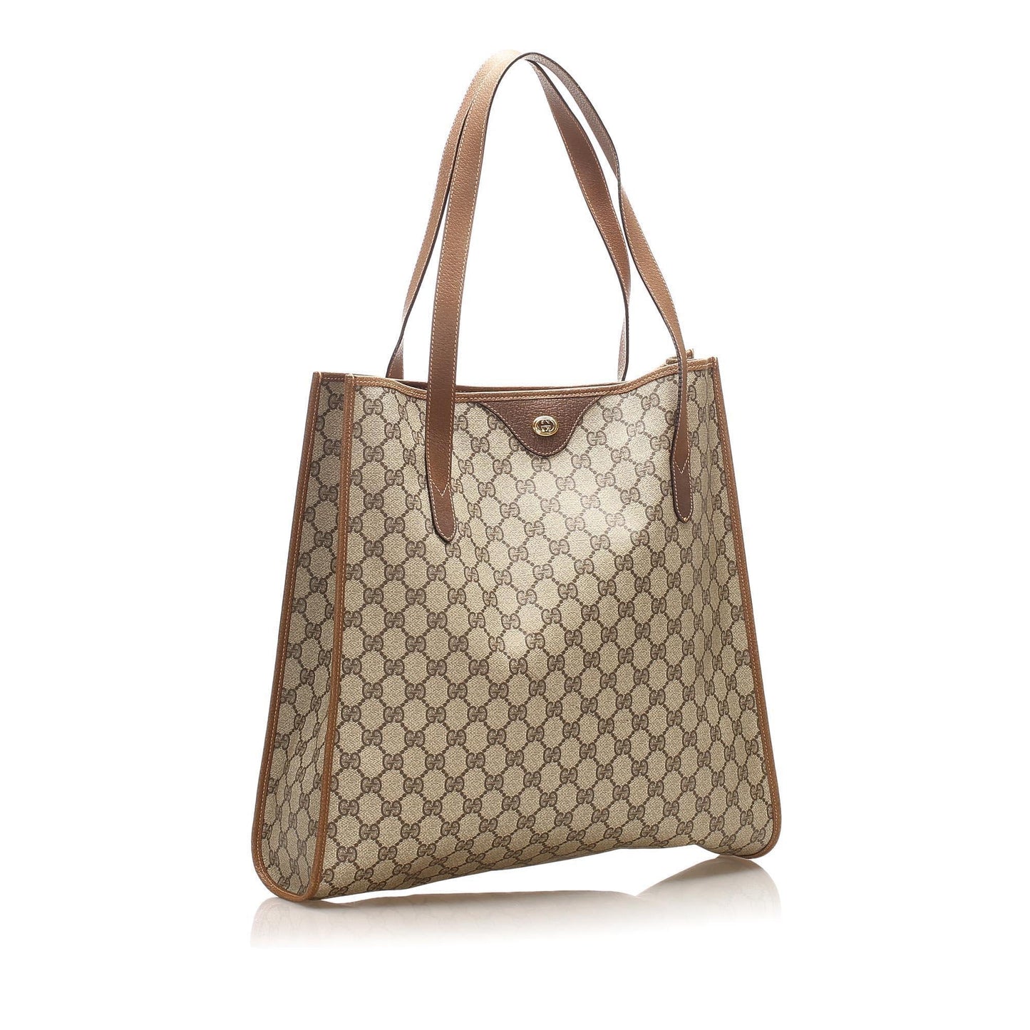 Gucci GG Supreme Monogram Tote Style 33