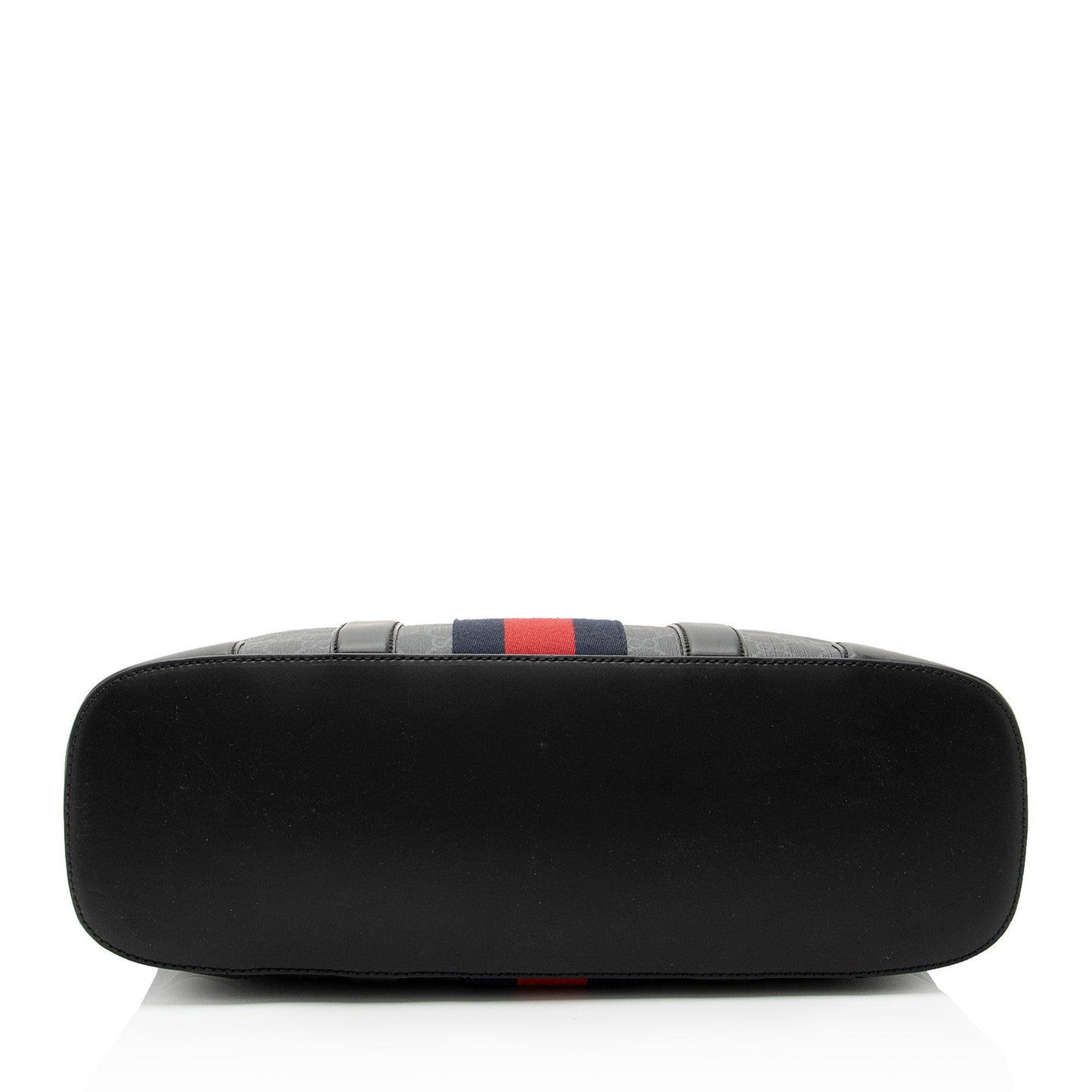 Gucci Nylon Leather Canvas Tote