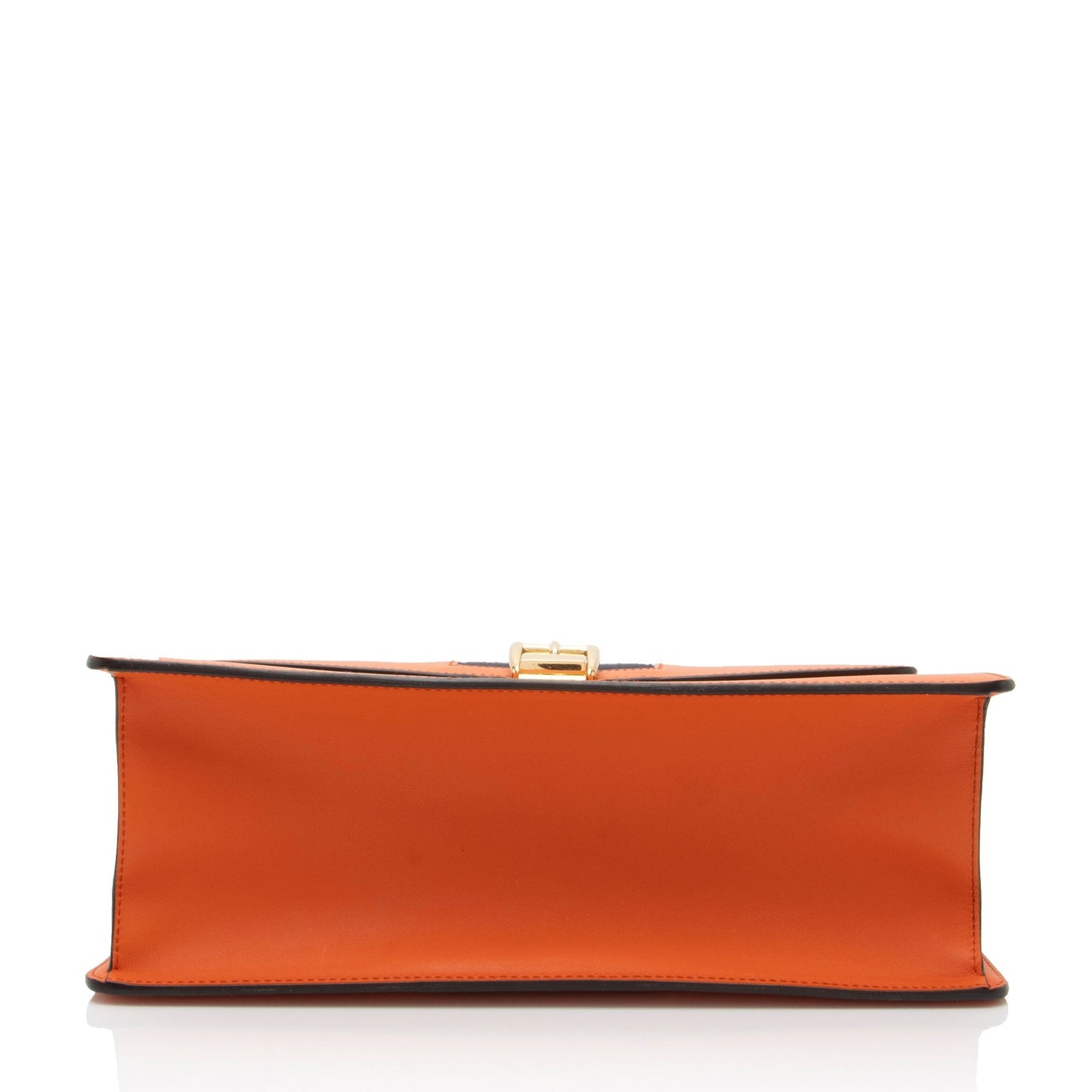 Gucci Nylon Leather Top Handle Shoulder Bag