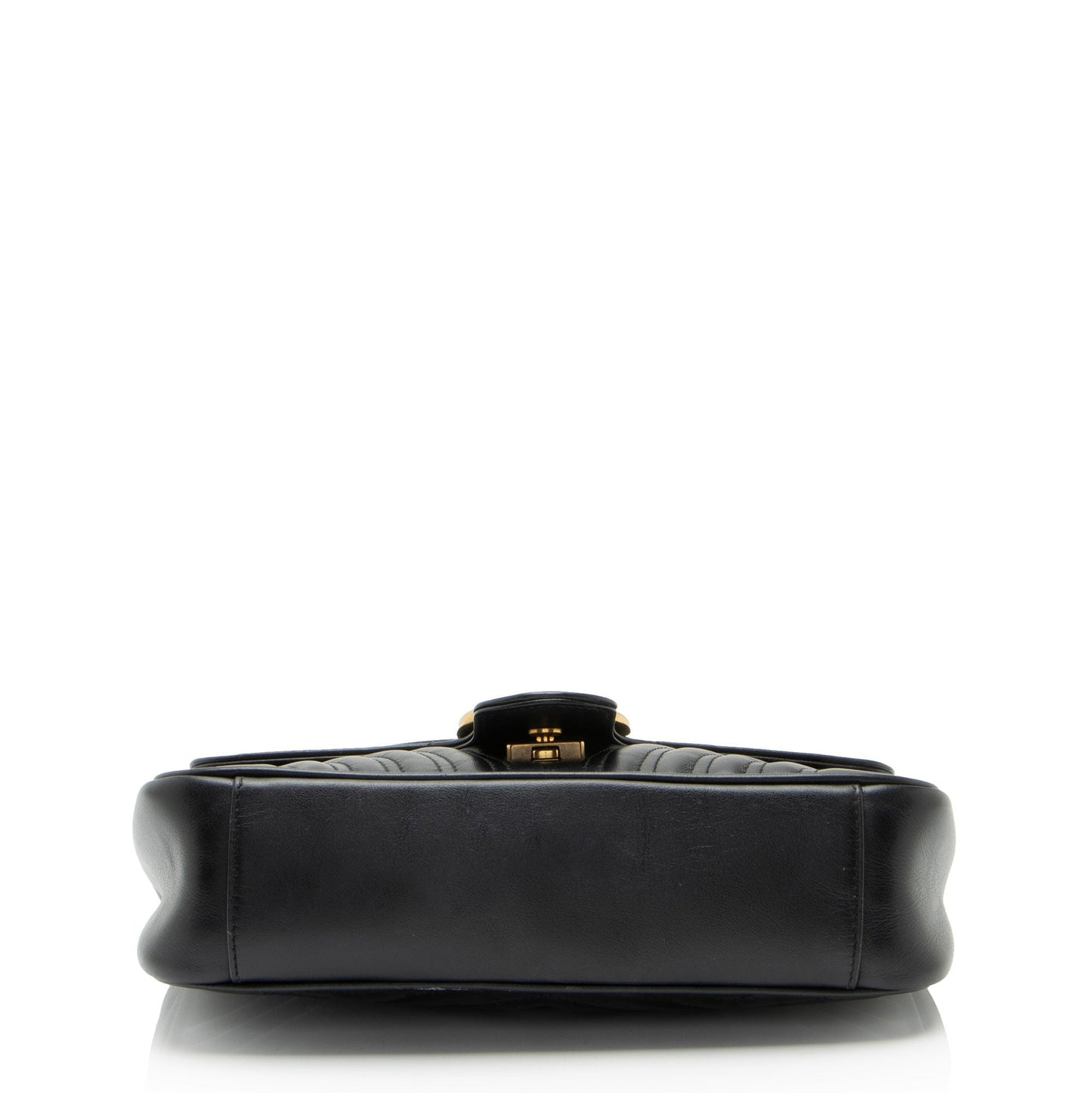 Gucci Matelasse Leather GG Marmont Medium Flap Bag