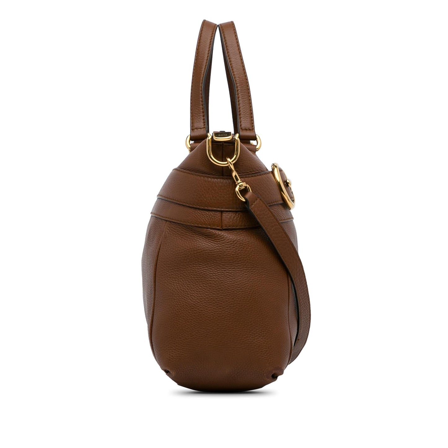 Gucci Leather Top Handle Shoulder Bag