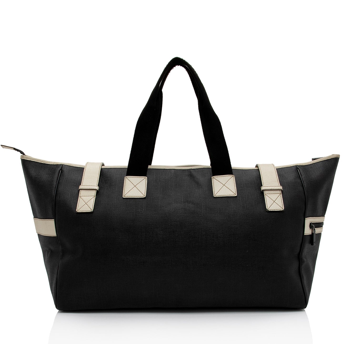 Gucci PVC Logo XL Shopper Tote (SHF-AJvk6R)