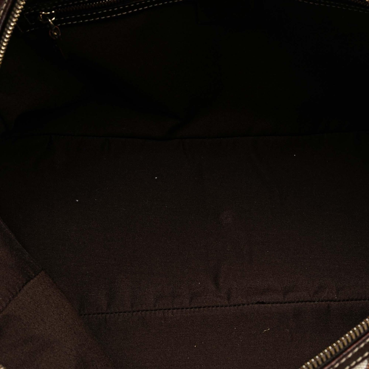 Gucci Printed Canvas Bamboo Horsebit Handbag