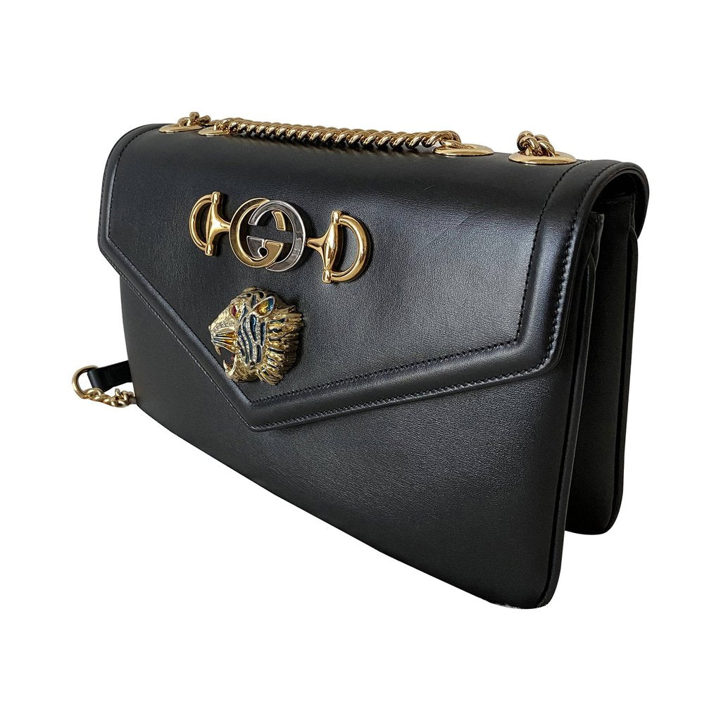 Gucci Caro Chain Leather Shoulder Bag