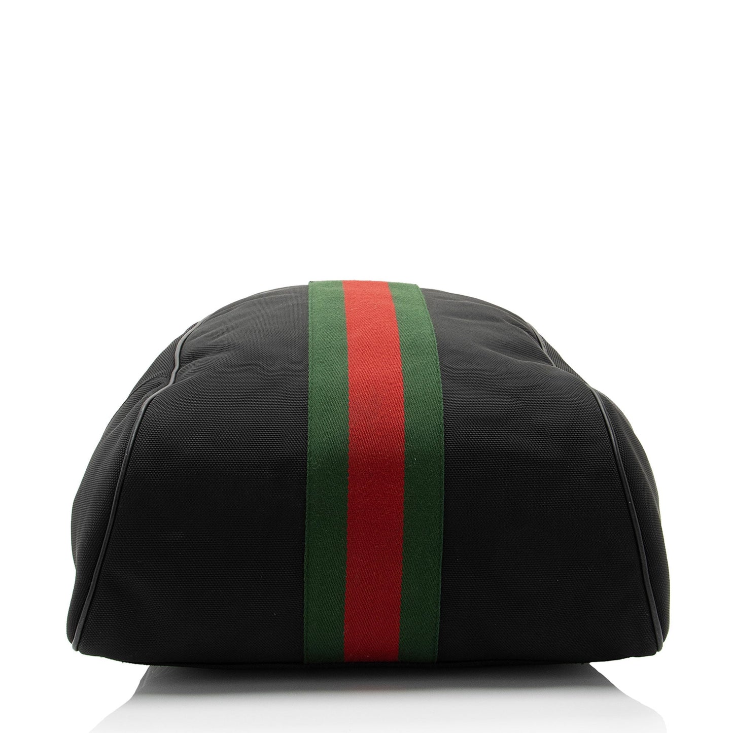 Gucci Nylon Leather Canvas Shoulder Bag