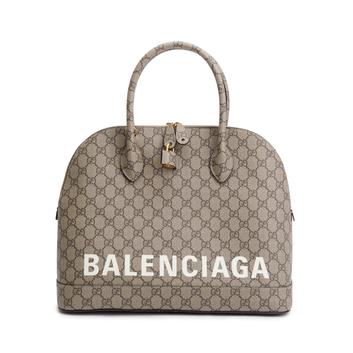 Gucci x Balenciaga The Hacker Project GG Supreme Medium Ville Handle Bag