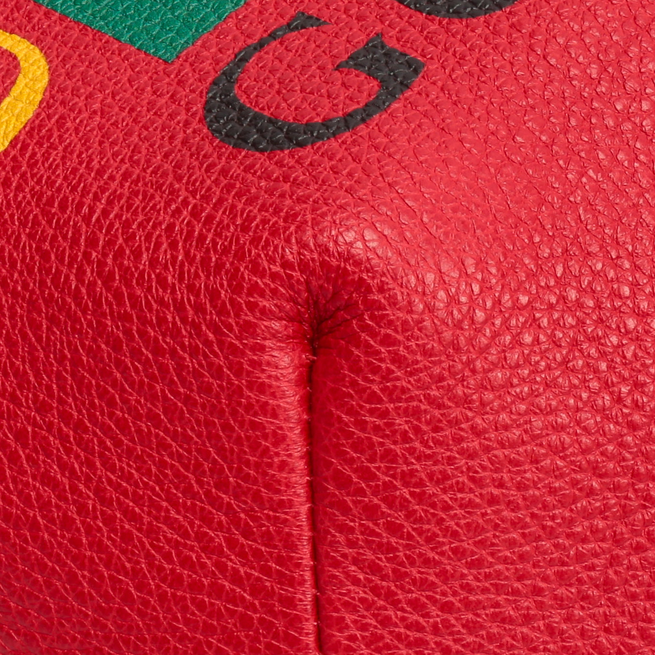 Gucci Leather Canvas Handbag