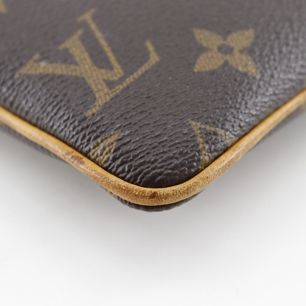 LOUIS VUITTON Pouch Monogram canvas Brown Shoulder Bag Pochette Mira MM