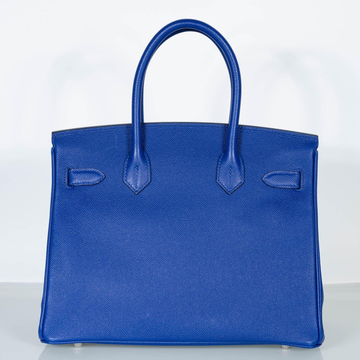 HermesBirkin 30 Blue Electric Epsom with Palladium Hardware
