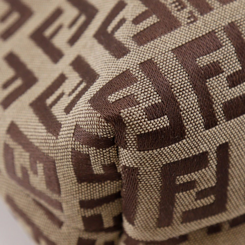 FENDI Tote Bag 8BH022 canvas Brown Zucchino Women