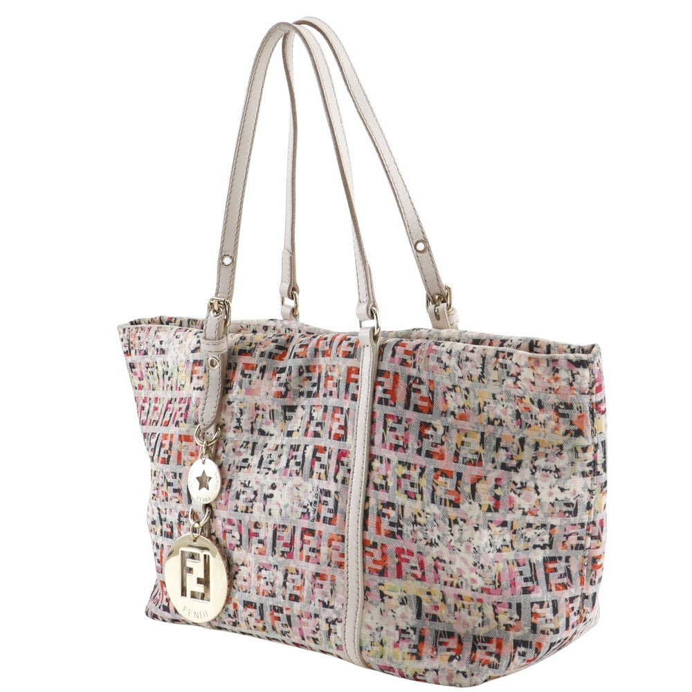 Fendi Baguette Coated Canvas Shoulder Bag