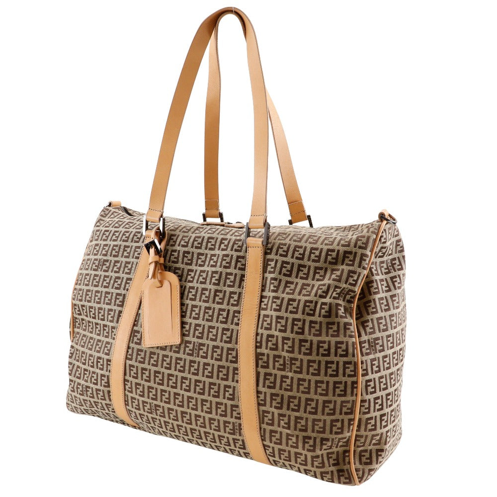 Fendi Peekaboo Canvas Calf Handbag 2WAY