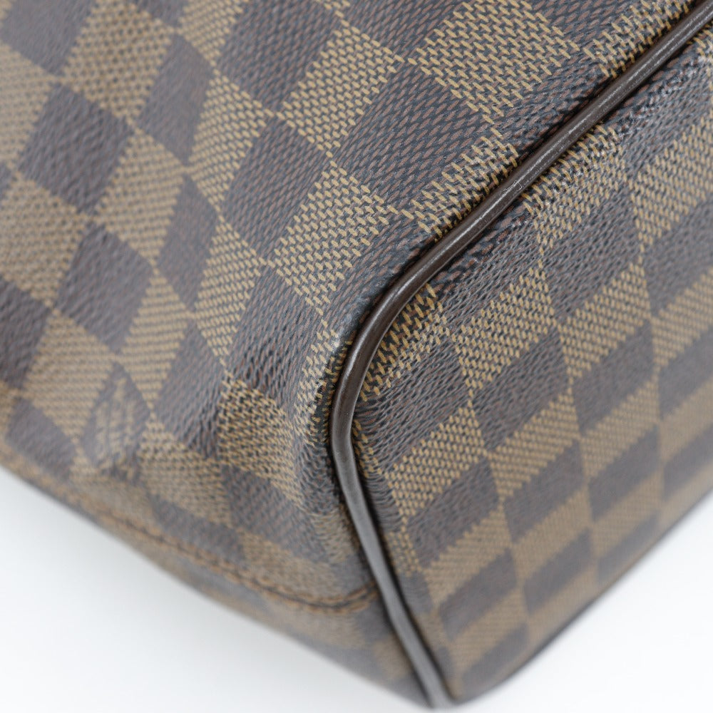 LOUIS VUITTON Tote Bag Damier canvas Brown Saleya PM Women