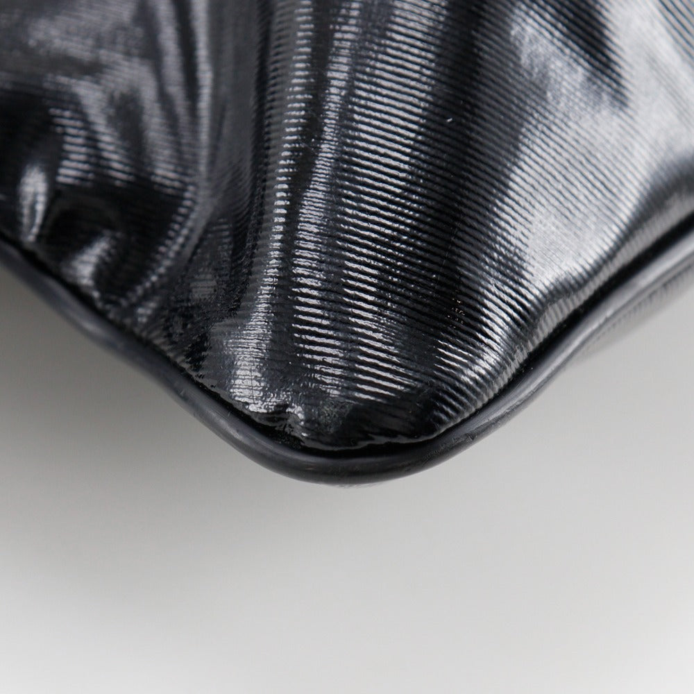 Gucci Crest Emblem PVC Shoulder Bag