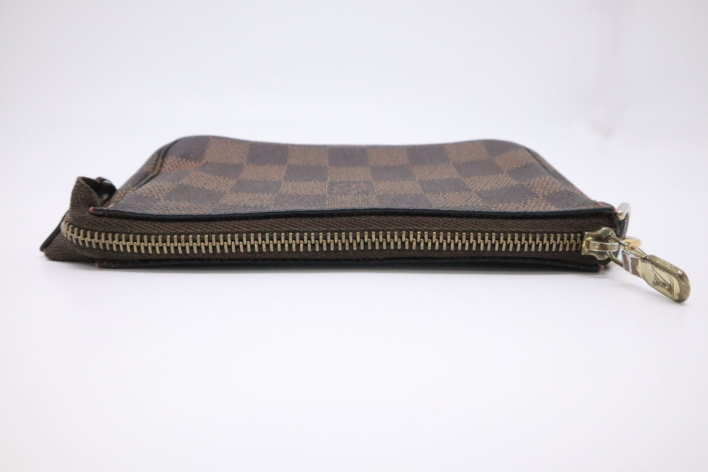 Louis Vuitton Mini Pochette Accessoires in Damier Ebene Canvas