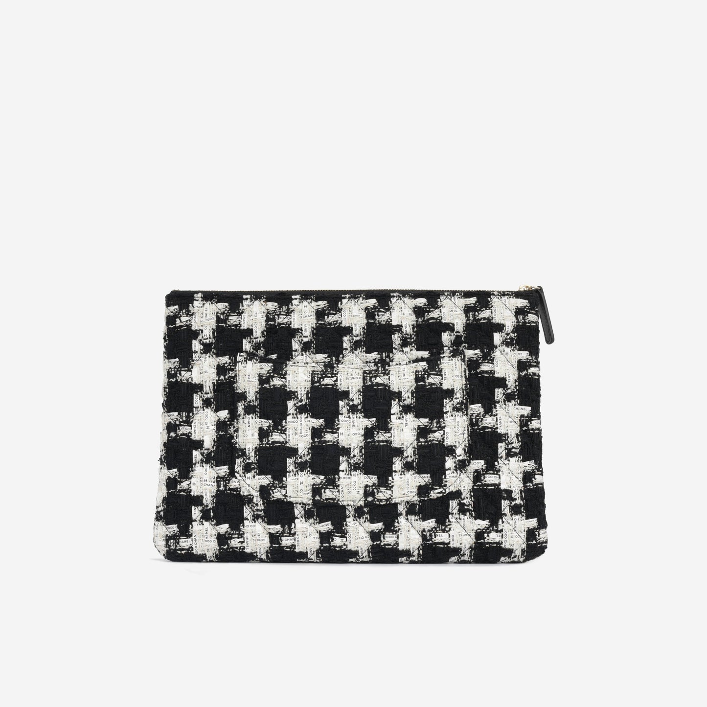 Chanel Quilted Tweed O-case