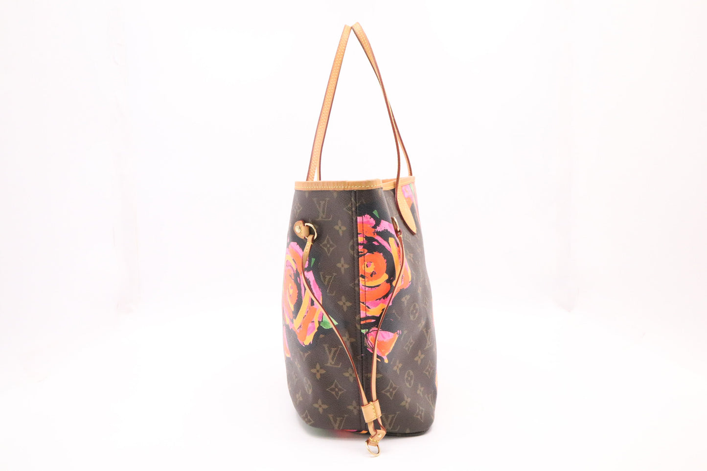 Louis Vuitton x Stephen Spro Neverfull MM in Roses Monogram Canvas