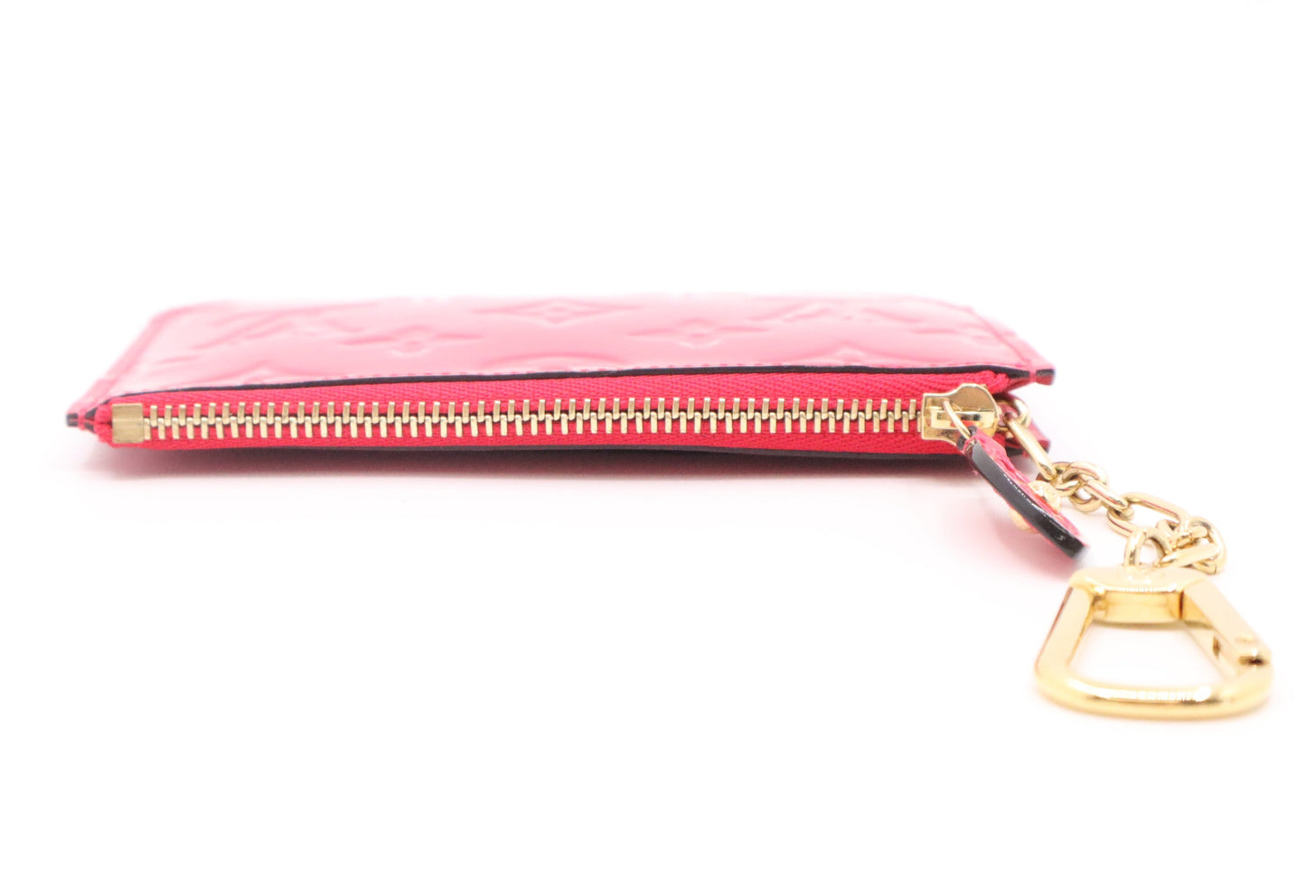Louis Vuitton Cles NM in Rose Pop Vernis Leather