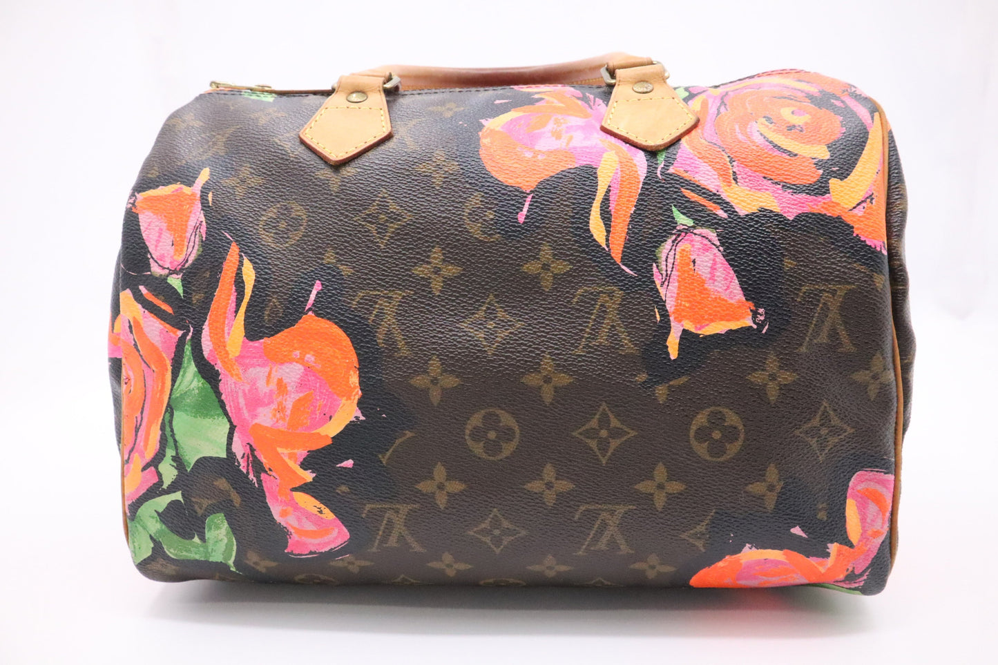 Louis Vuitton x Stephen Spro Speedy 30 in Monogram Roses Canvas